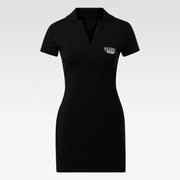 Reebok Women's Cl Ae V Polo Dress  In Black REG