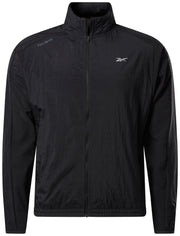 Reebok Apparel  Men's Running Woven Wind Jkt Zia Black Reg
