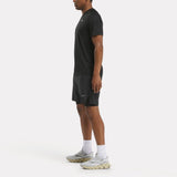 Reebok Apparel  Men's Running 2 In 1 Short Reebok Running App Men Black Reg