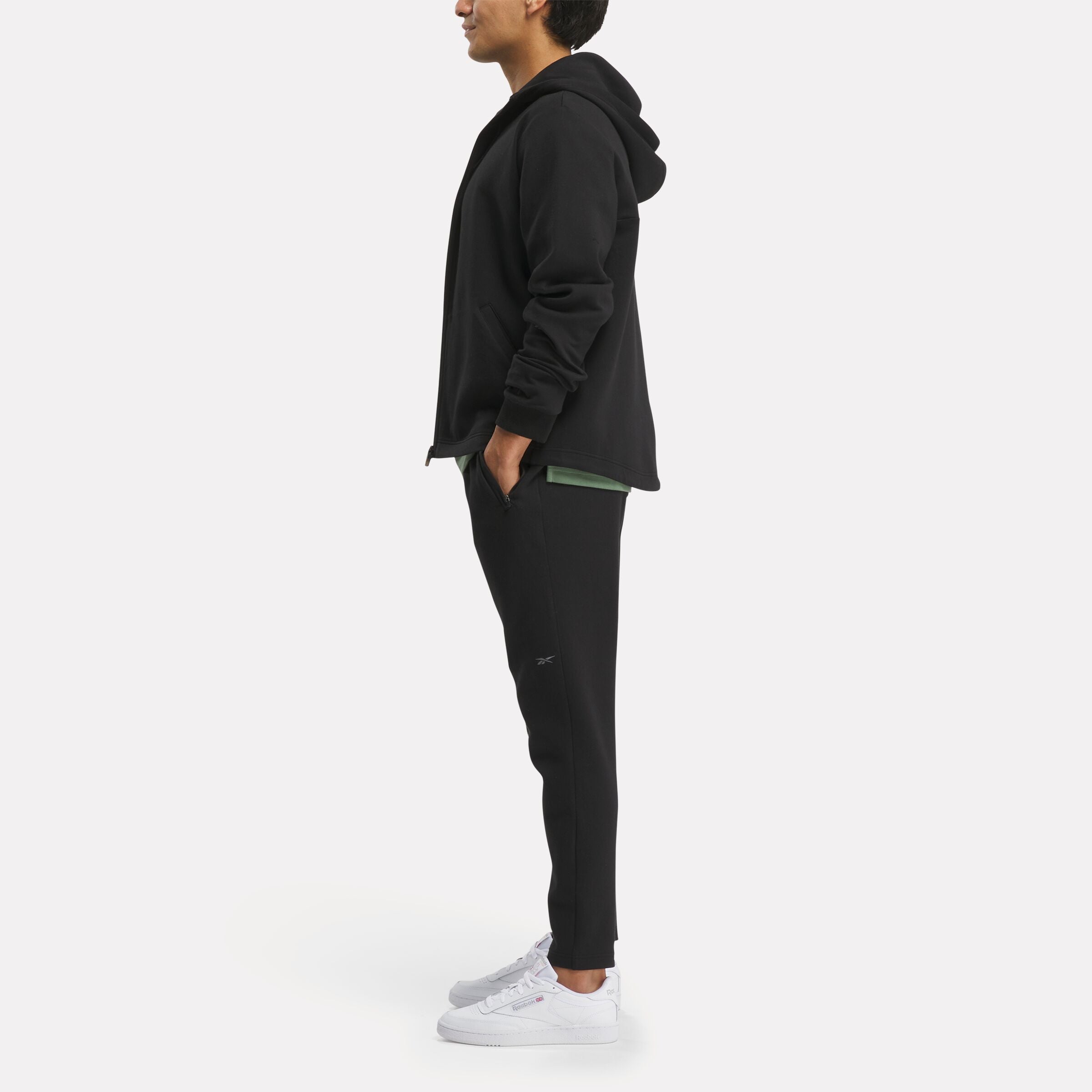 Reebok Men's Activ Coll Dreamblend Pant  In Black REG