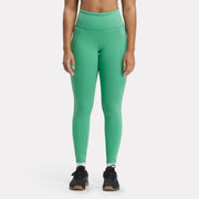 Reebok Apparel  Women's Lux Hr Tight Reebok Training App Women Green Reg