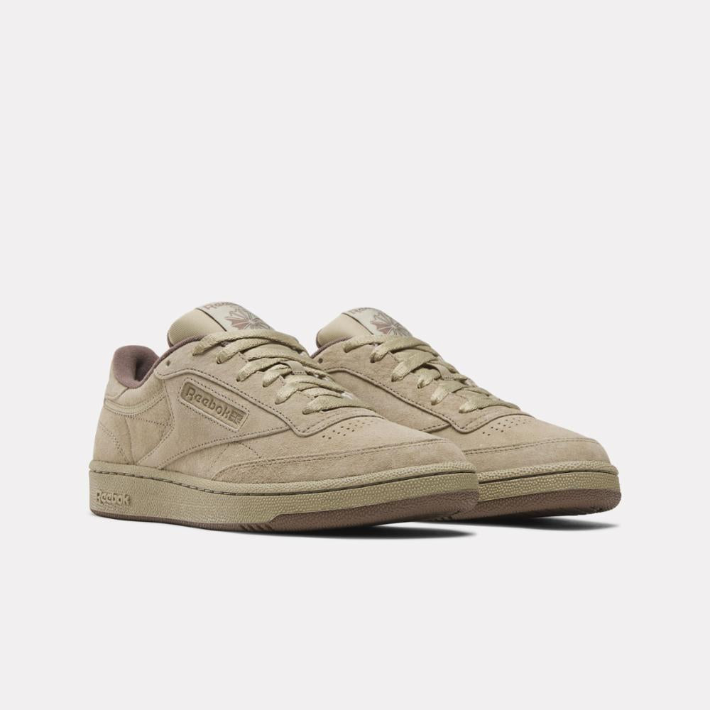 Reebok Footwear  Unisex' Club C 85 Reebok Classics Ftw Men Brown M