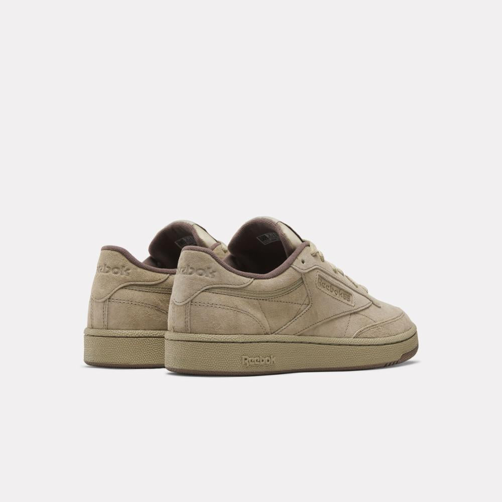 Reebok Footwear  Unisex' Club C 85 Reebok Classics Ftw Men Brown M