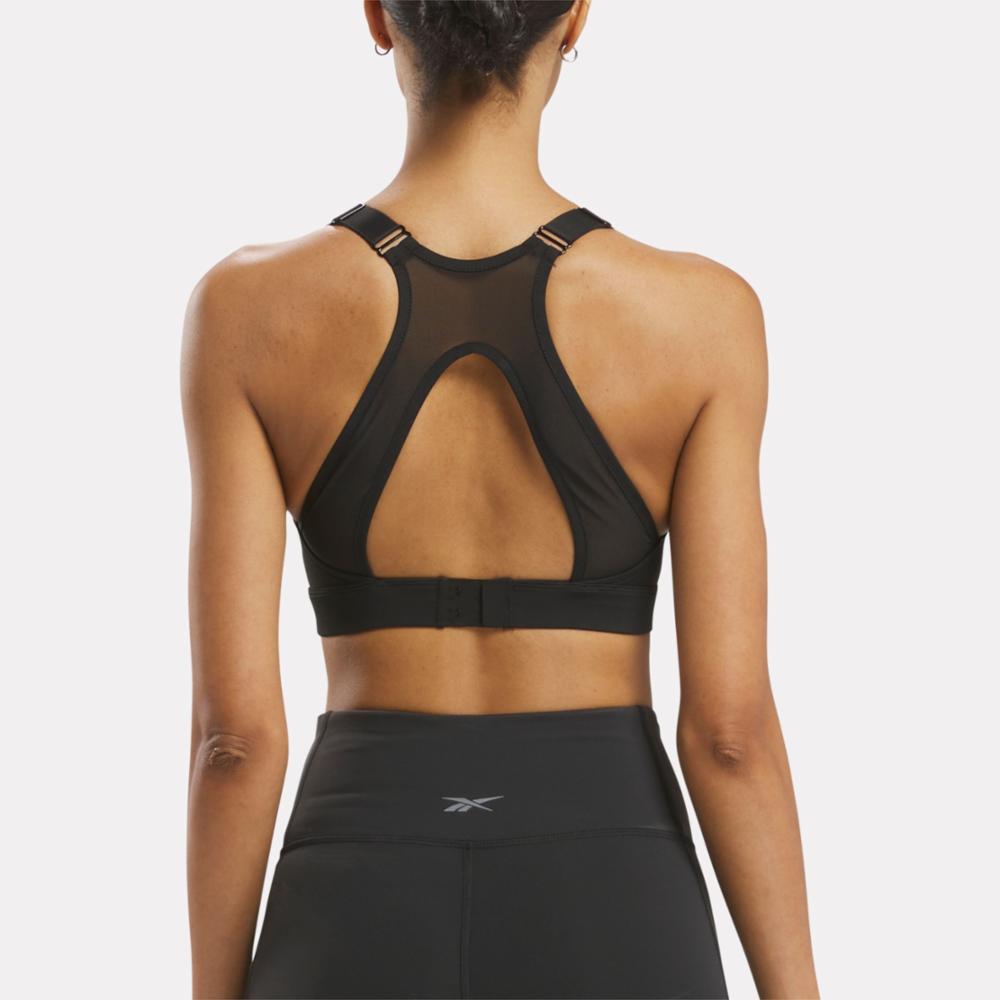 Reebok Apparel  Women's Lux High Impact Bra Reebok Training App Women Black Reg