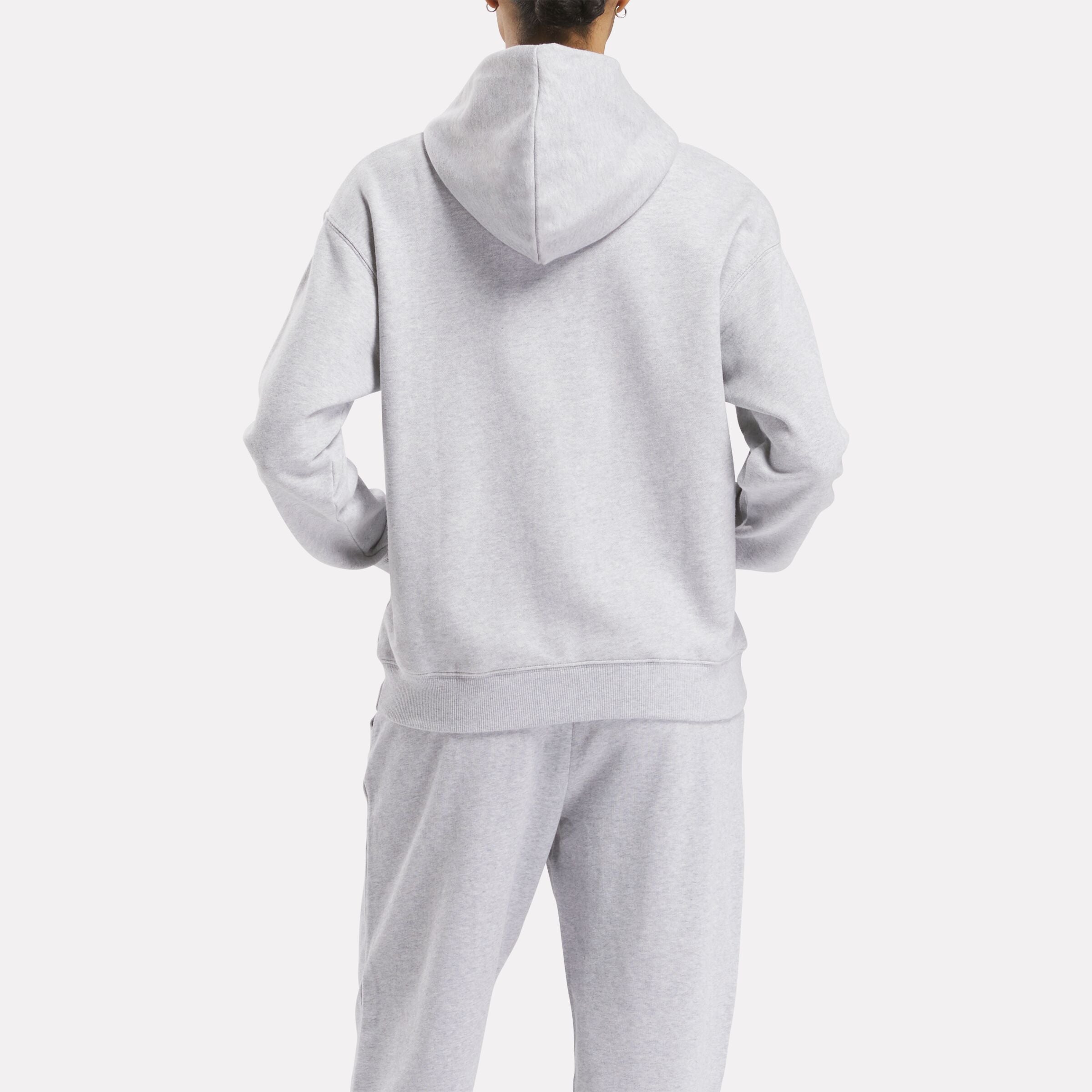 Reebok Women's Ae Hoodie  In Light Grey Heather REG