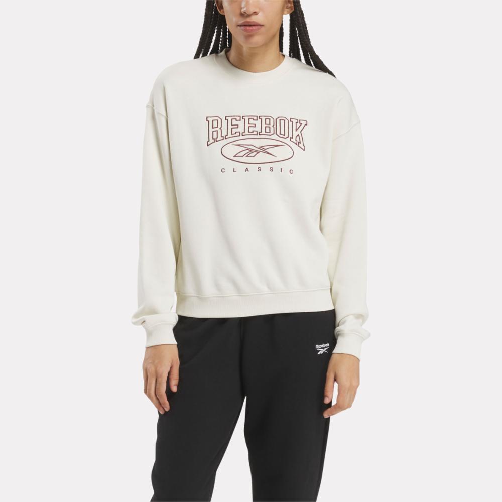 Reebok Apparel  Women's Ae Crew Reebok Classics App Women White Reg