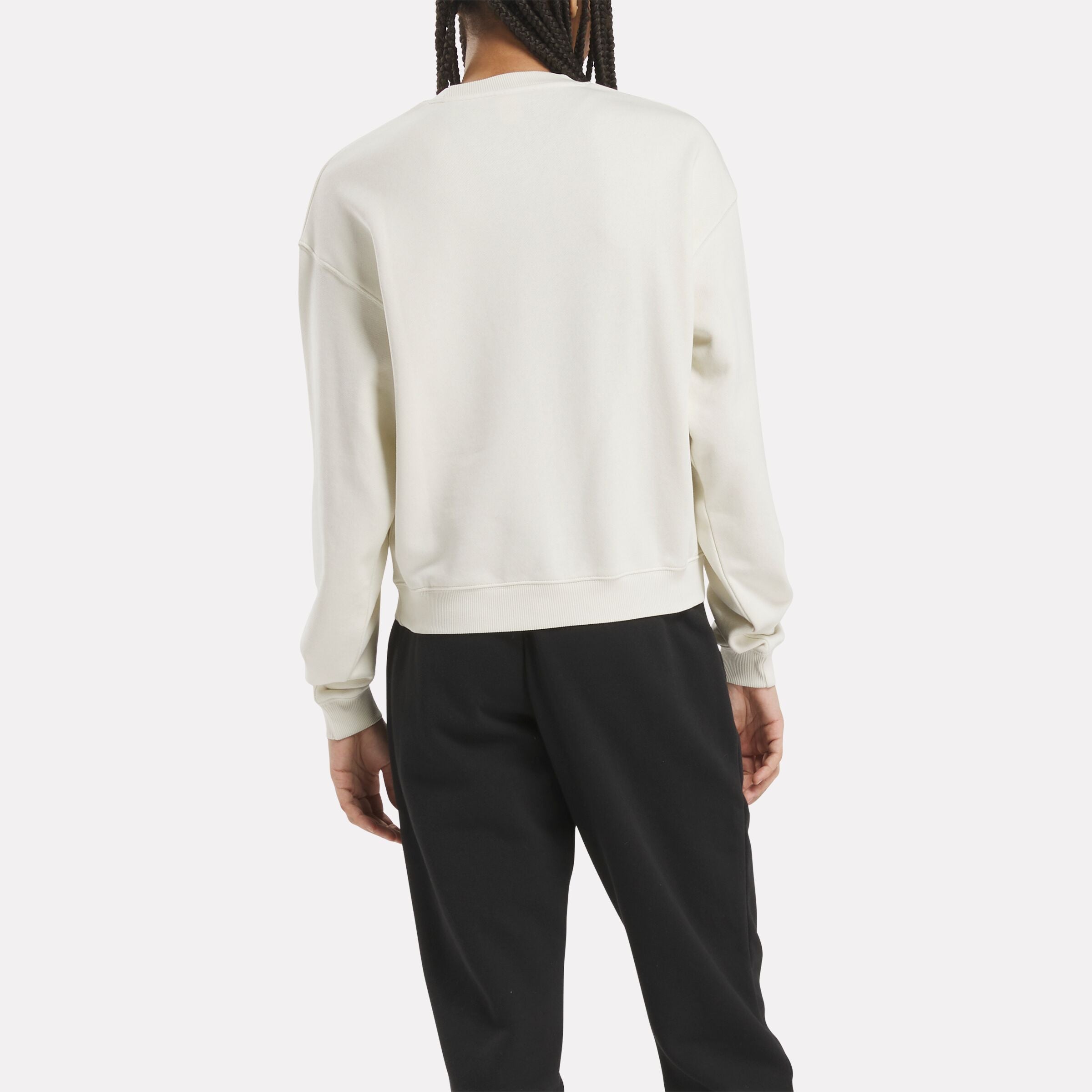 Reebok Women's Ae Crew  Reg In Vintage Chalk