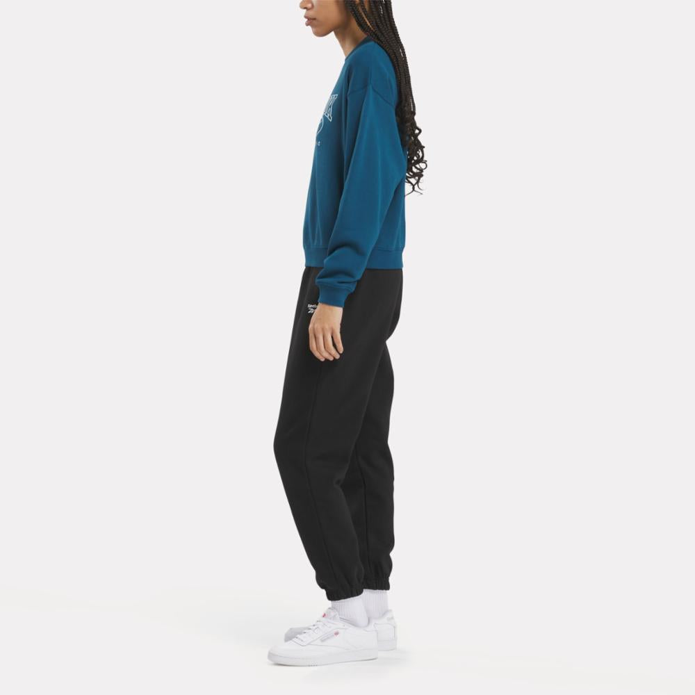 Reebok Apparel  Women's Ae Crew Reebok Classics App Women Blue Reg