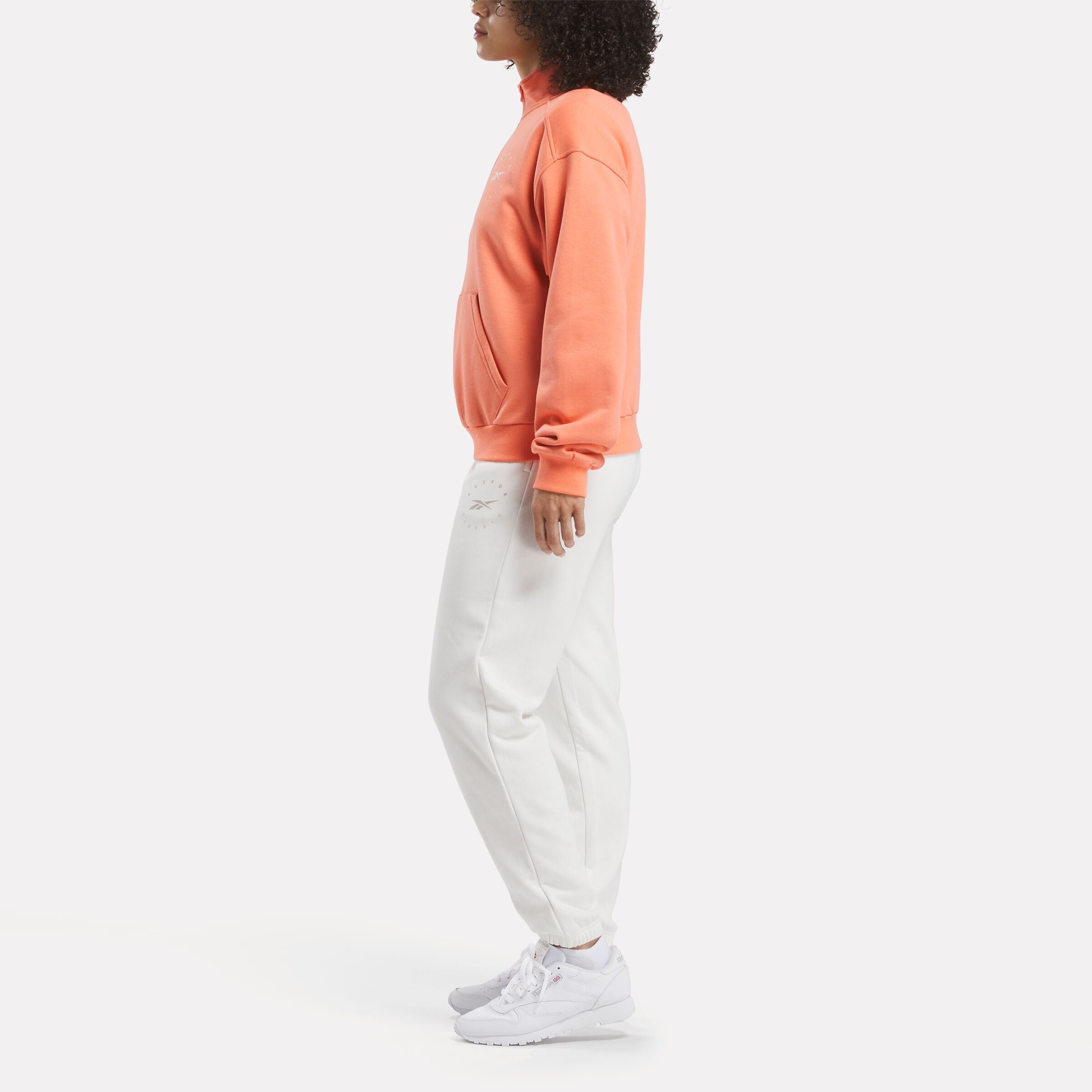 Reebok Women's Q3 Ide Fleece Midlayer  In Supercharged REG