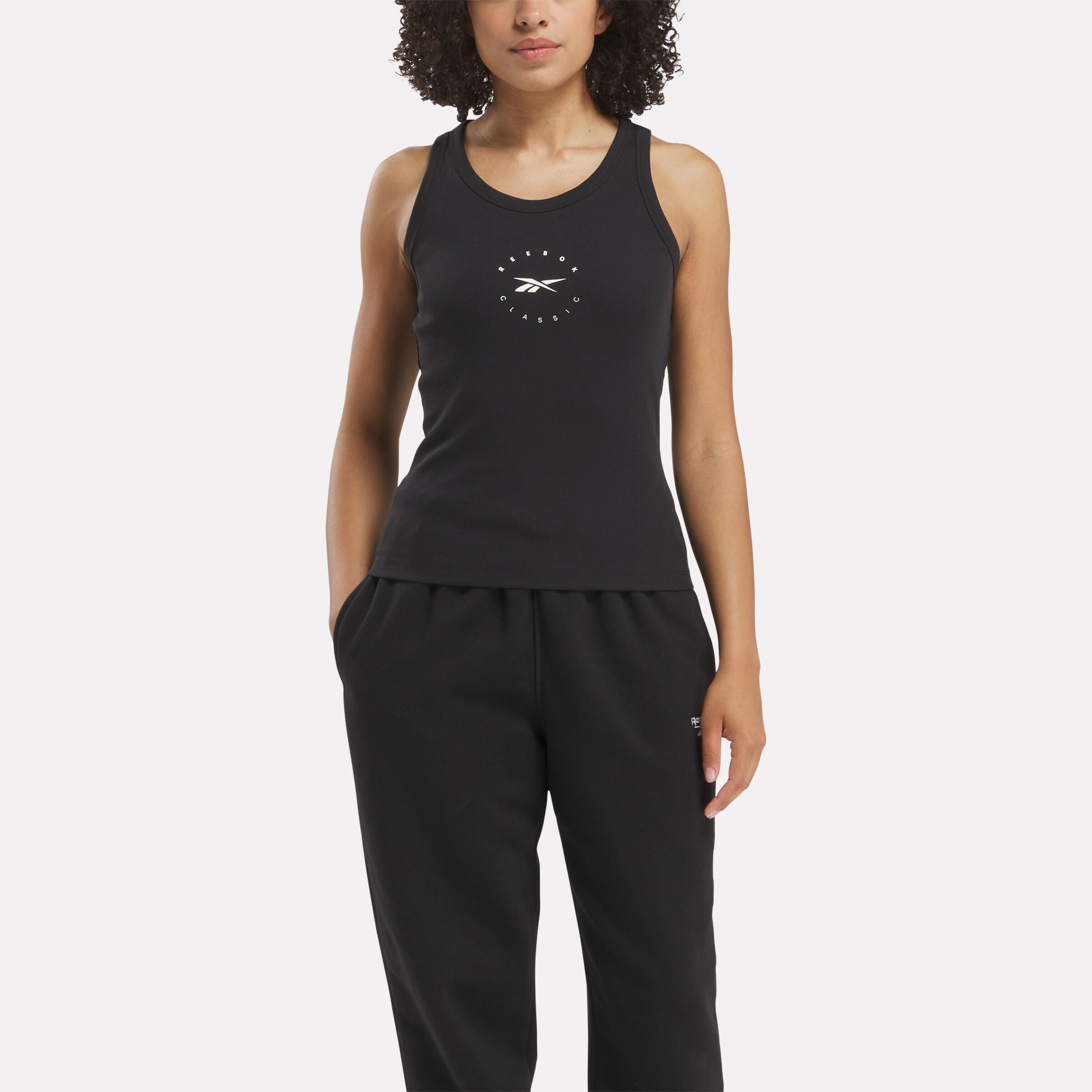 Reebok Women's Q3 Ide Tank  In Black REG