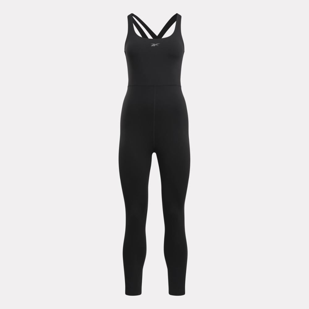 Reebok Apparel  Women's Lux 7/8 Bodysuit Reebok Training App Women Black Reg