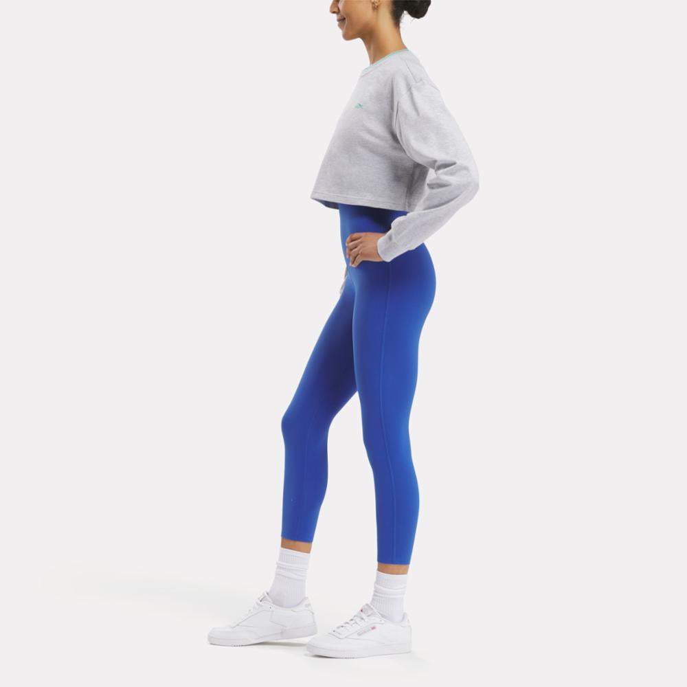 Reebok Apparel  Women's Team Ls Crop Reebok Training App Women Grey Reg