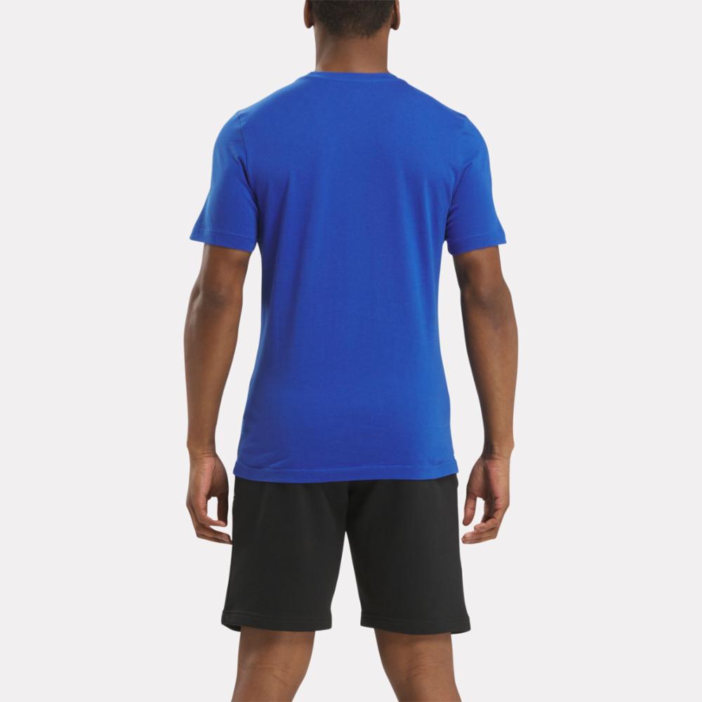 Reebok Apparel  Men's Gs Vector Tee Reebok Training App Men Blue Reg