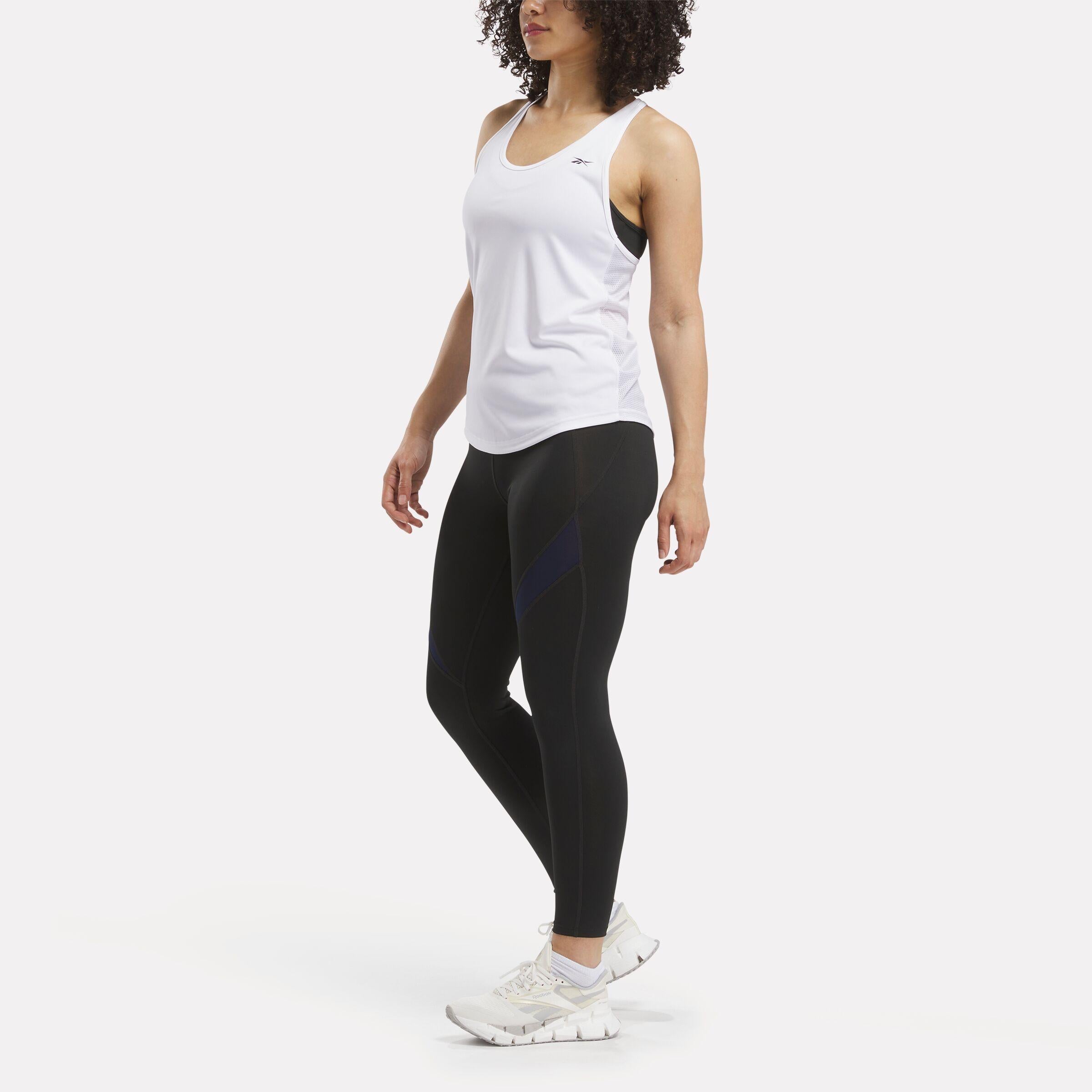 Reebok Apparel  Women's Id Train Colorblock Tight Reebok Training App Women Black Reg