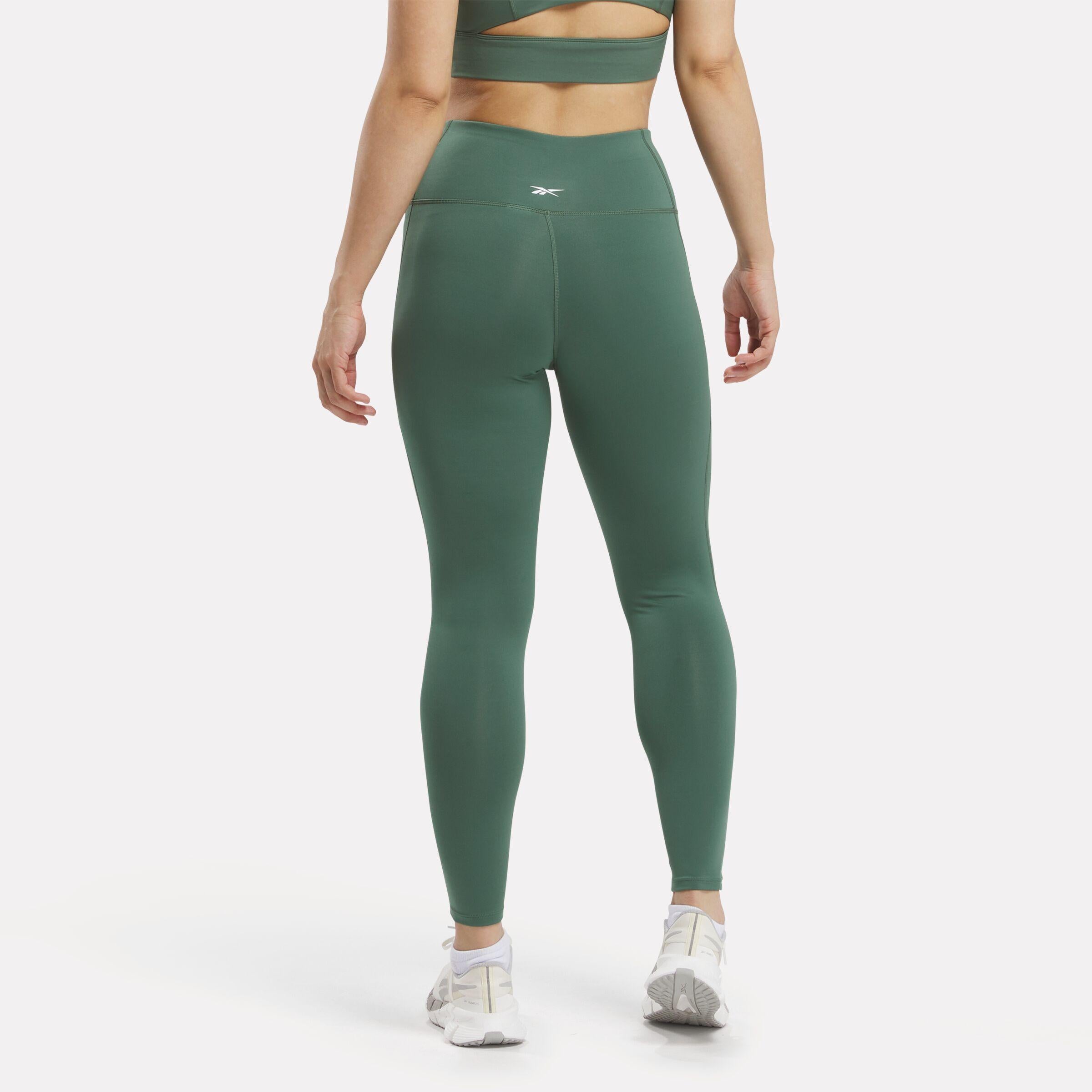 Reebok Apparel  Women's Id Train Colorblock Tight Reebok Training App Women Green Reg