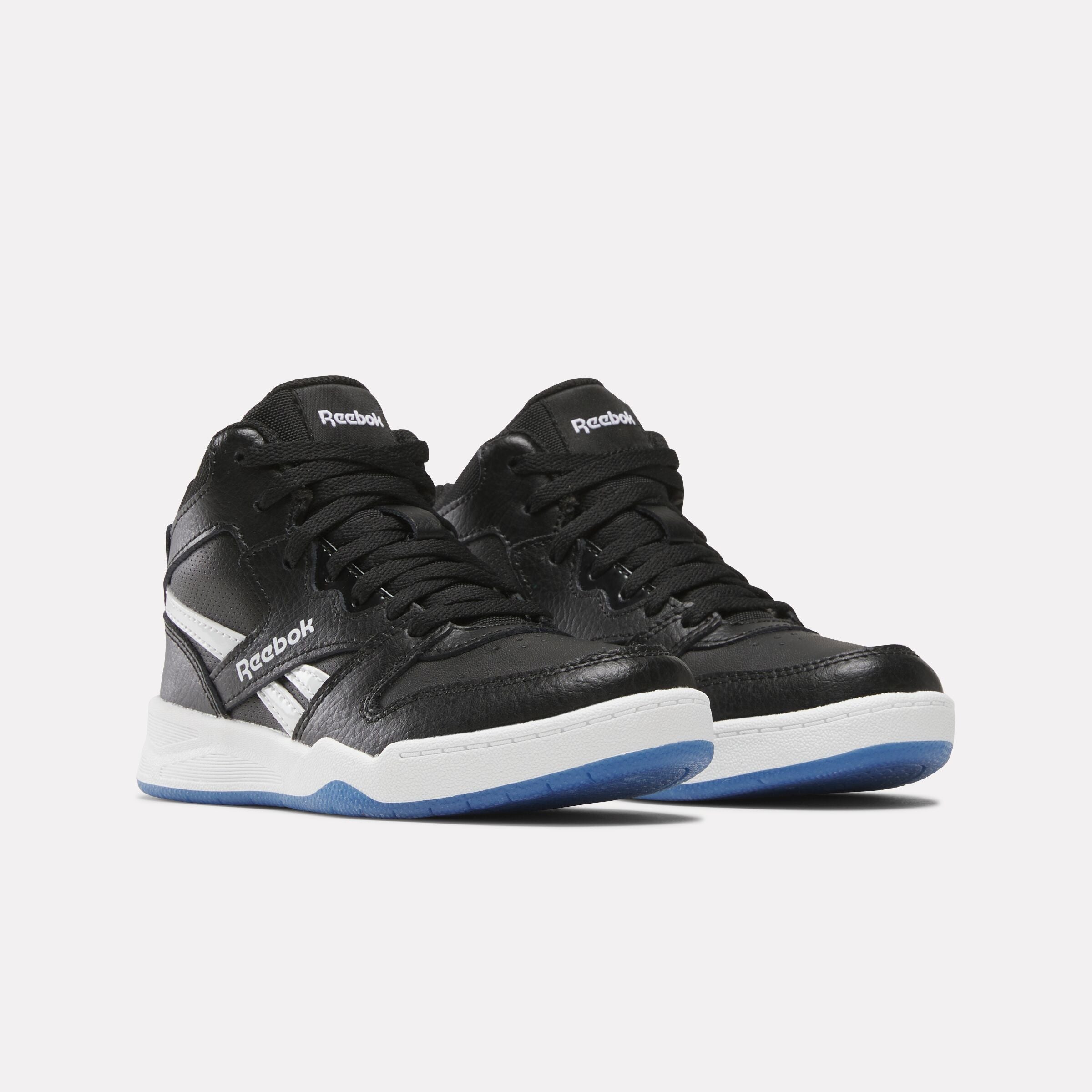 Reebok Boy's' Bb4500 Court Child  In Black/White M
