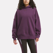 Reebok Women's Lux Oversized Hoodie  In Midnight REG