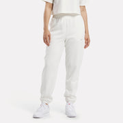 Reebok Apparel  Women's Q3 Ide Fleece Pant Reebok Training App Women White Reg