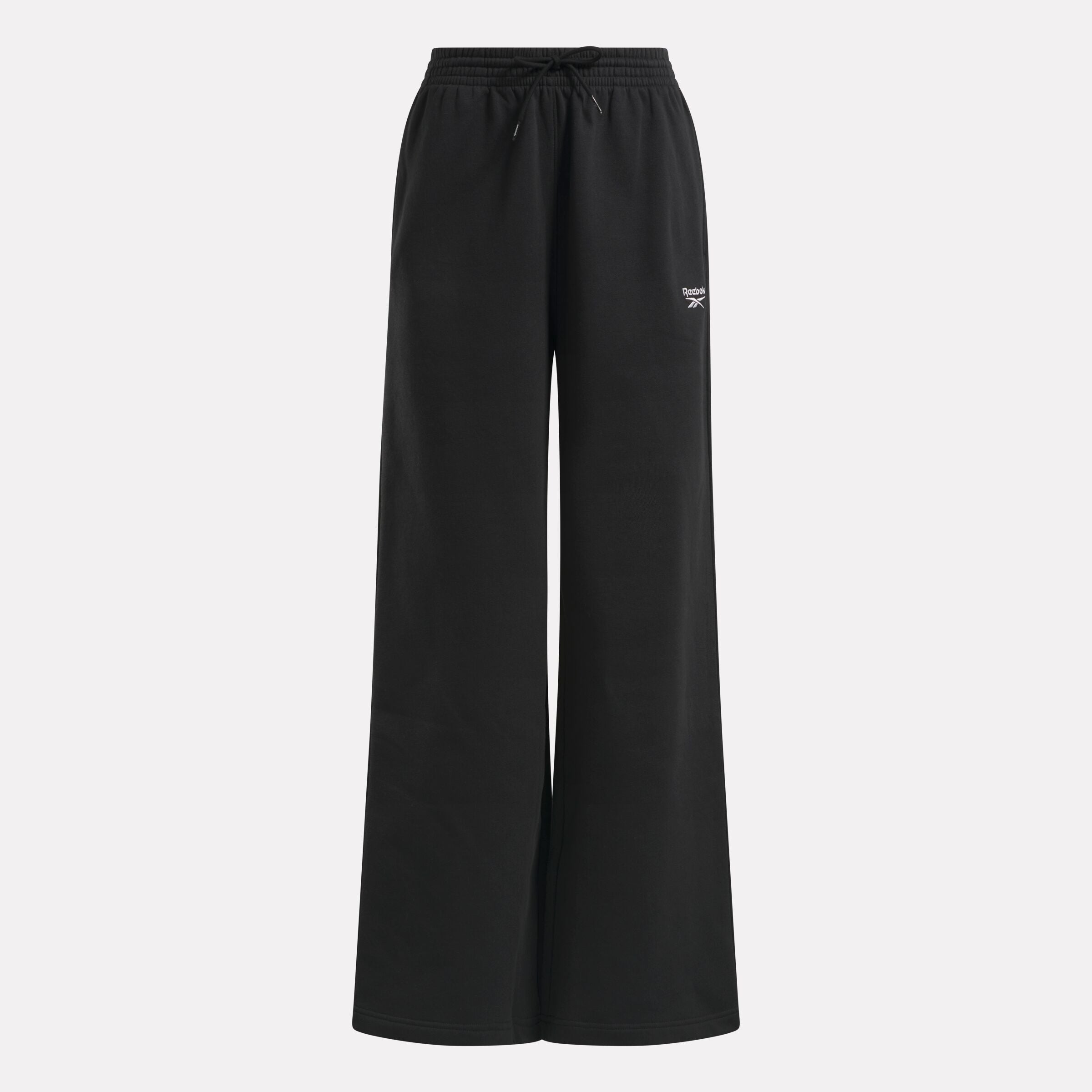 Reebok Women's Reebok Identity Sl Flc Wide Leg  In Black REG