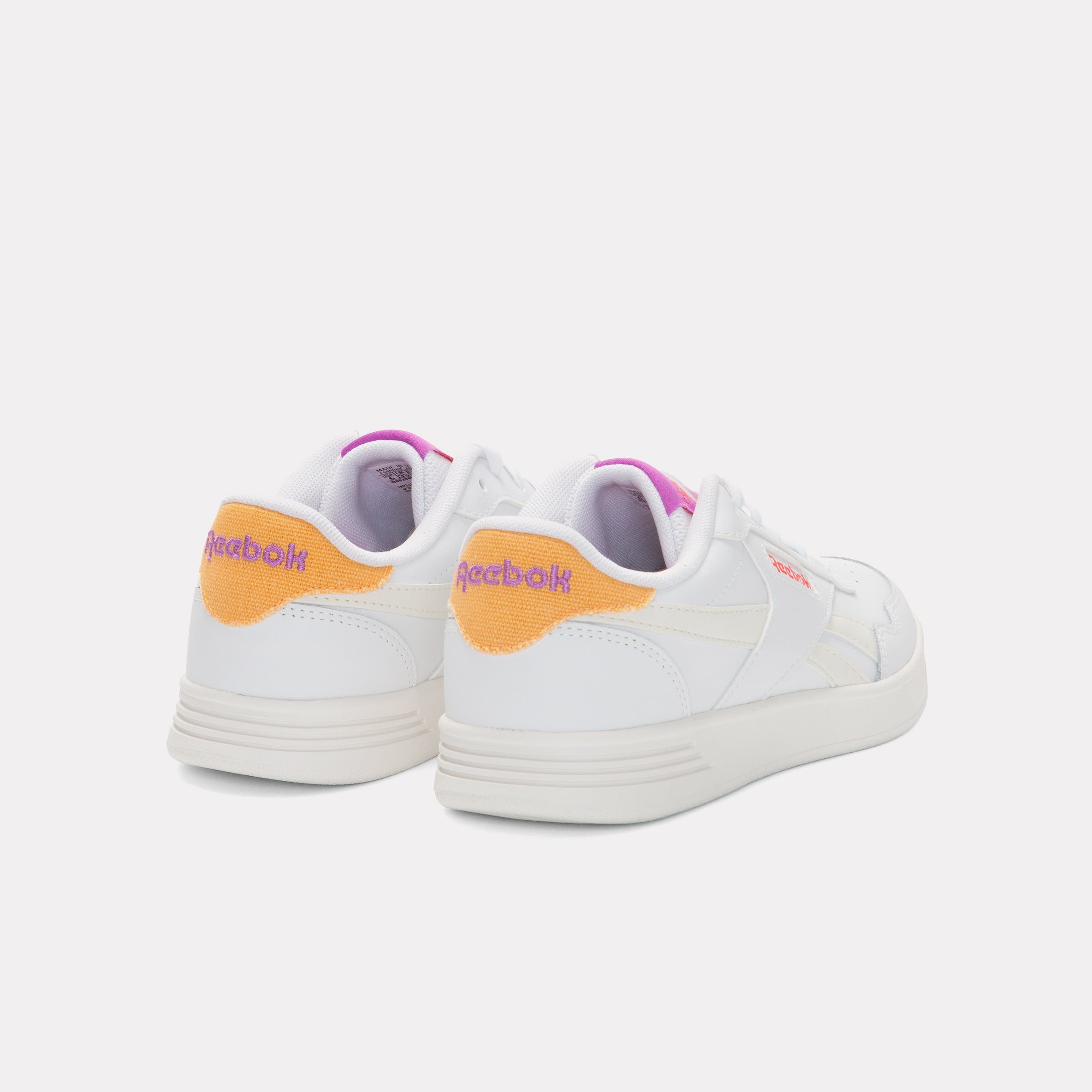 Reebok Women's Reebok Court Advance  In White/Chalk/Purplerave M