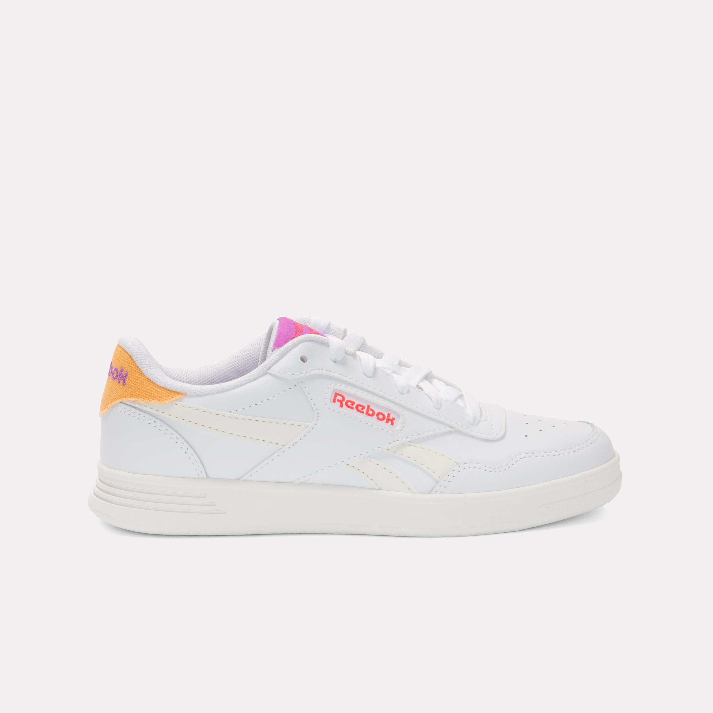 Reebok Women's Reebok Court Advance  In White/Chalk/Purplerave M