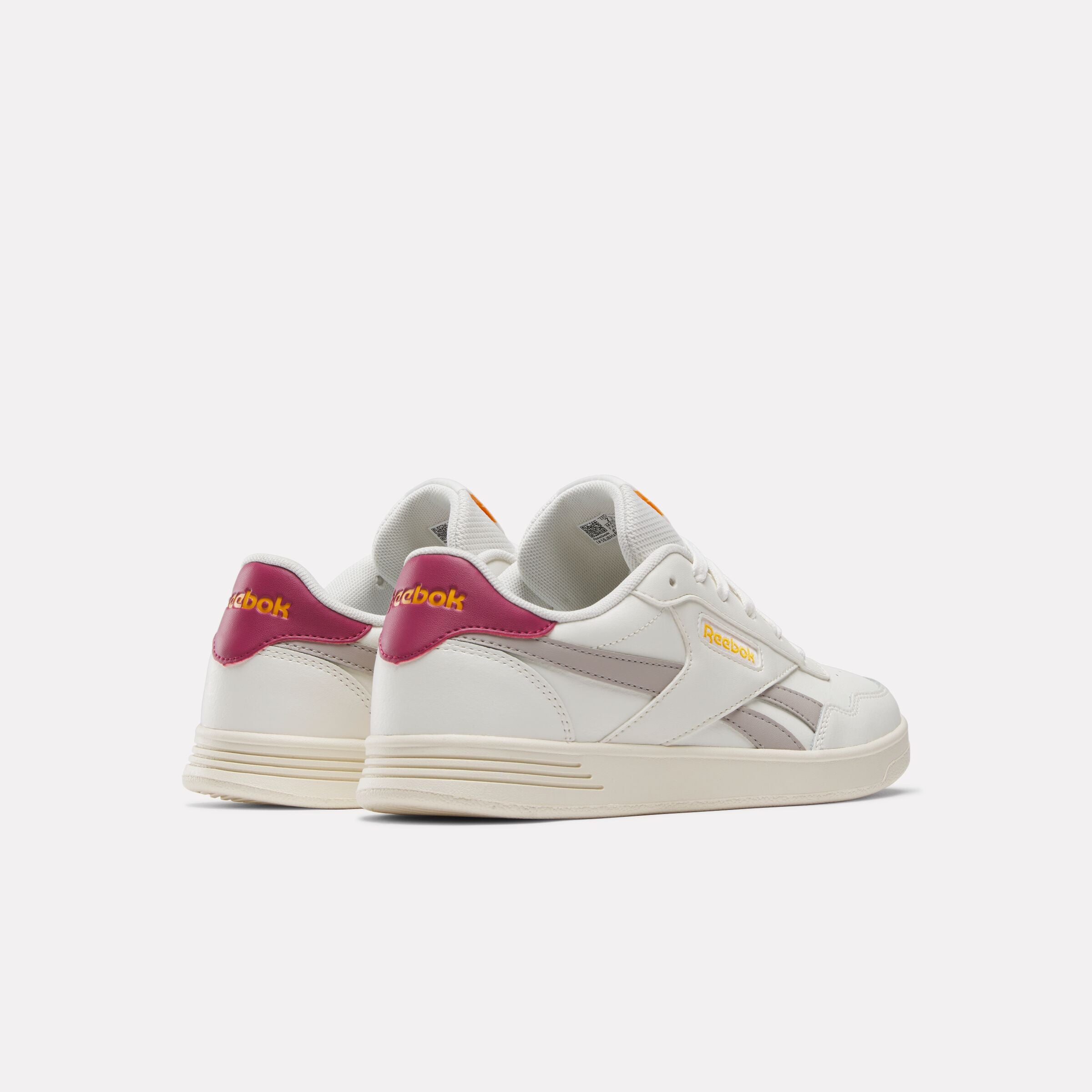 Reebok Women's Reebok Court Advance  In Chalk/Scorchedearth/Hoopred M