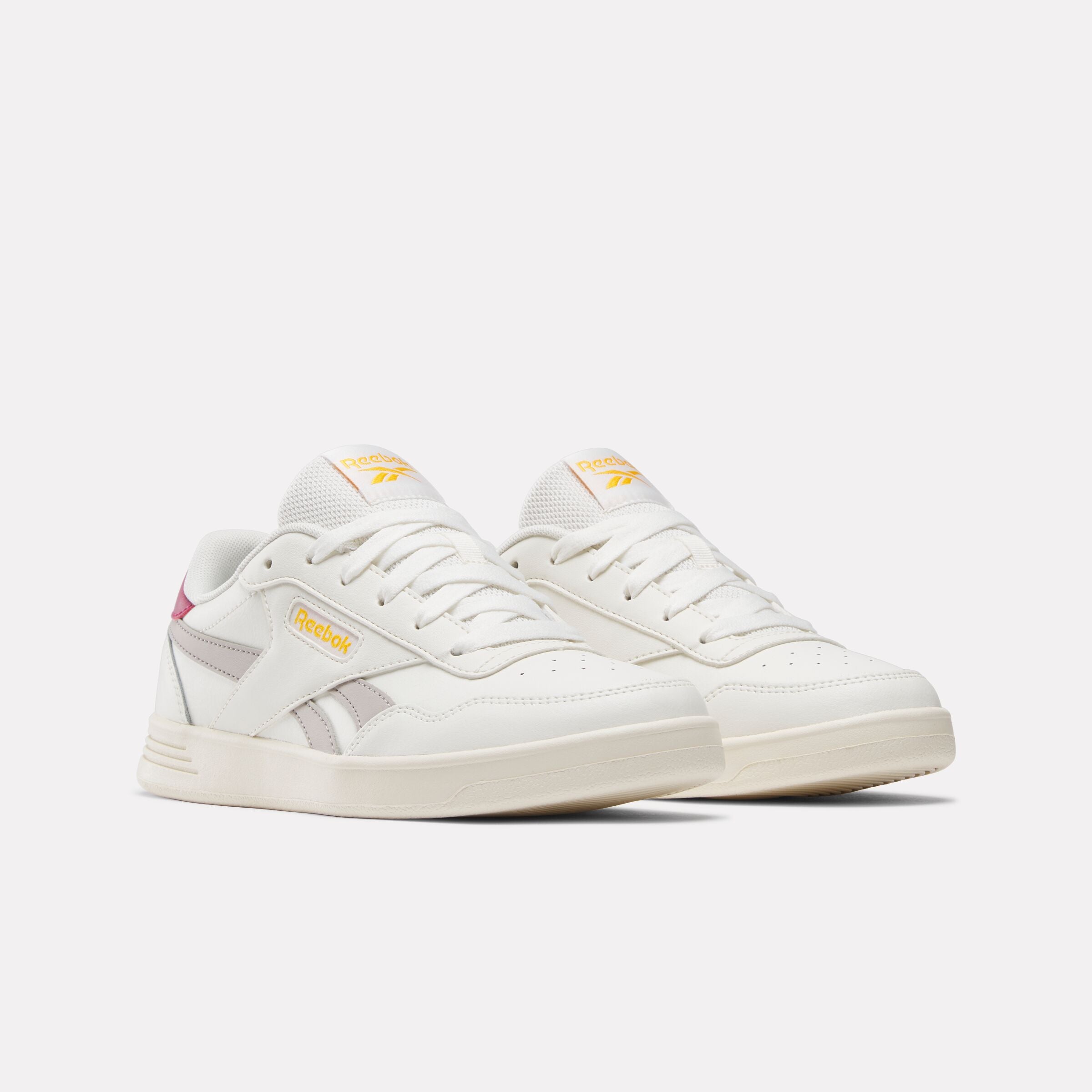Reebok Women's Reebok Court Advance  In Chalk/Scorchedearth/Hoopred M