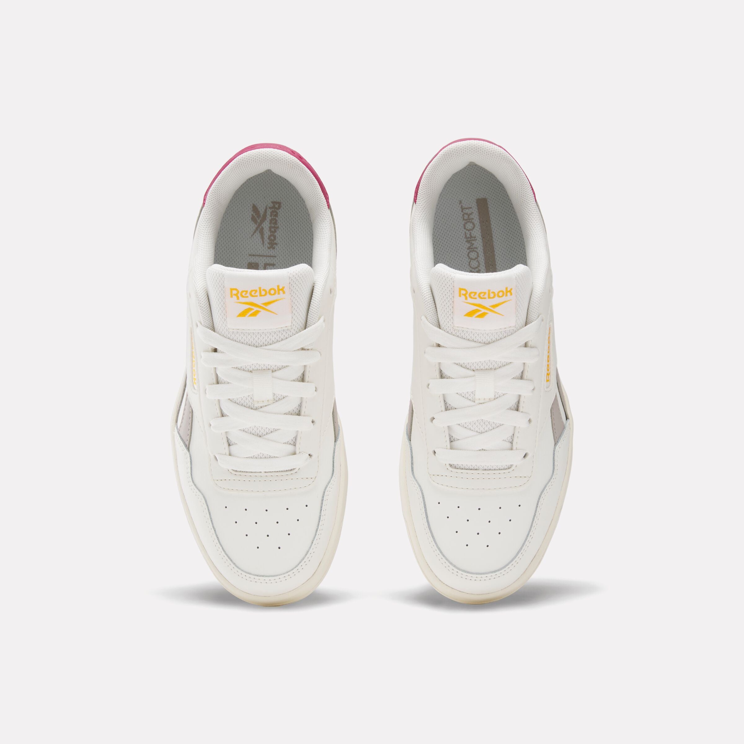 Reebok Women's Reebok Court Advance  In Chalk/Scorchedearth/Hoopred M
