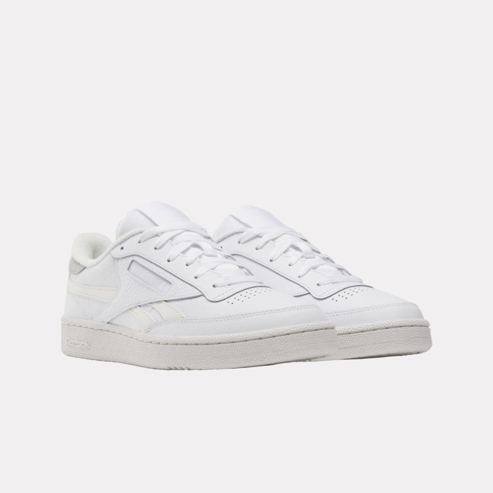 Reebok Unisex' Club C Revenge  In White/Barelygrey/Chalk M