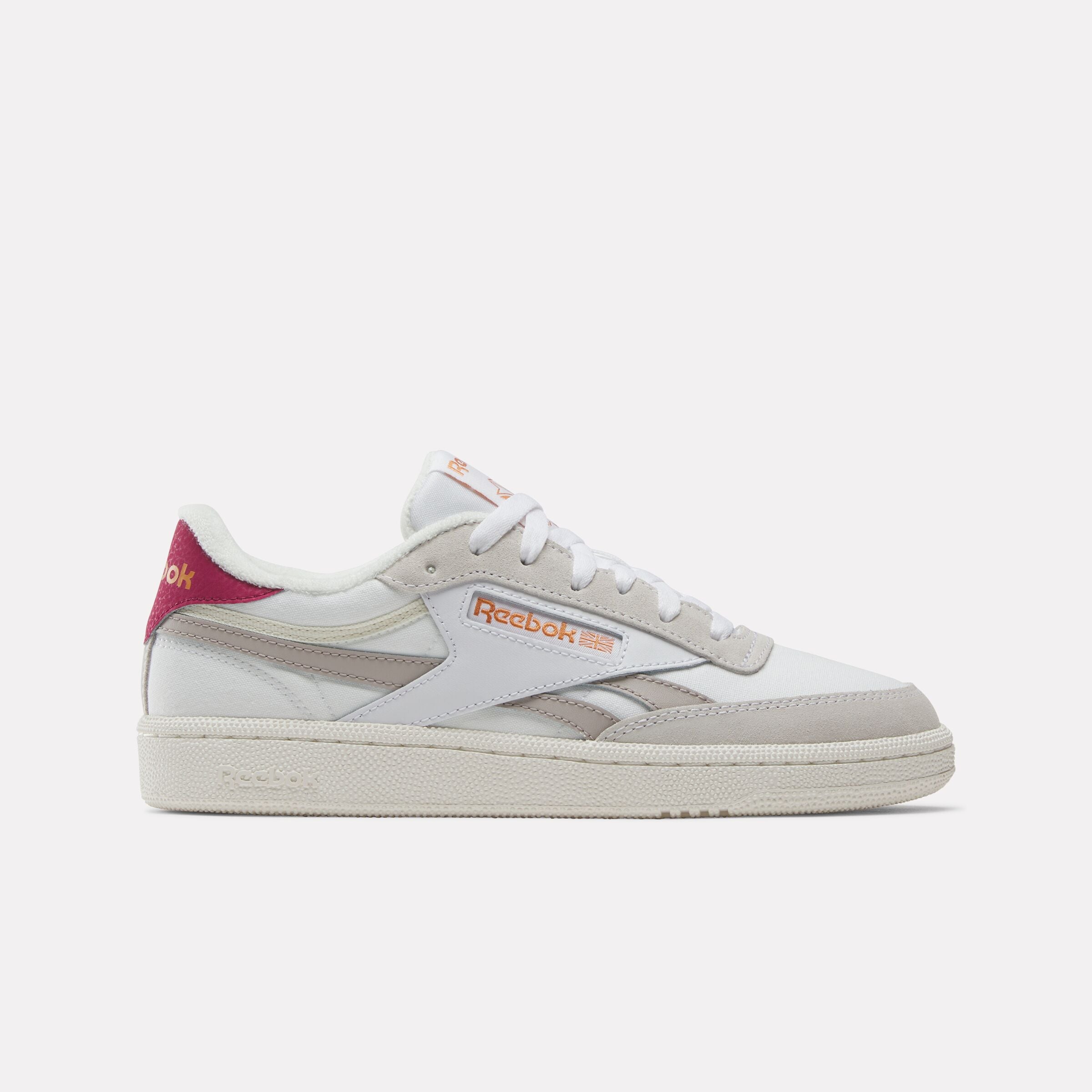 Reebok Women's Club C Revenge  In White/Veryberry