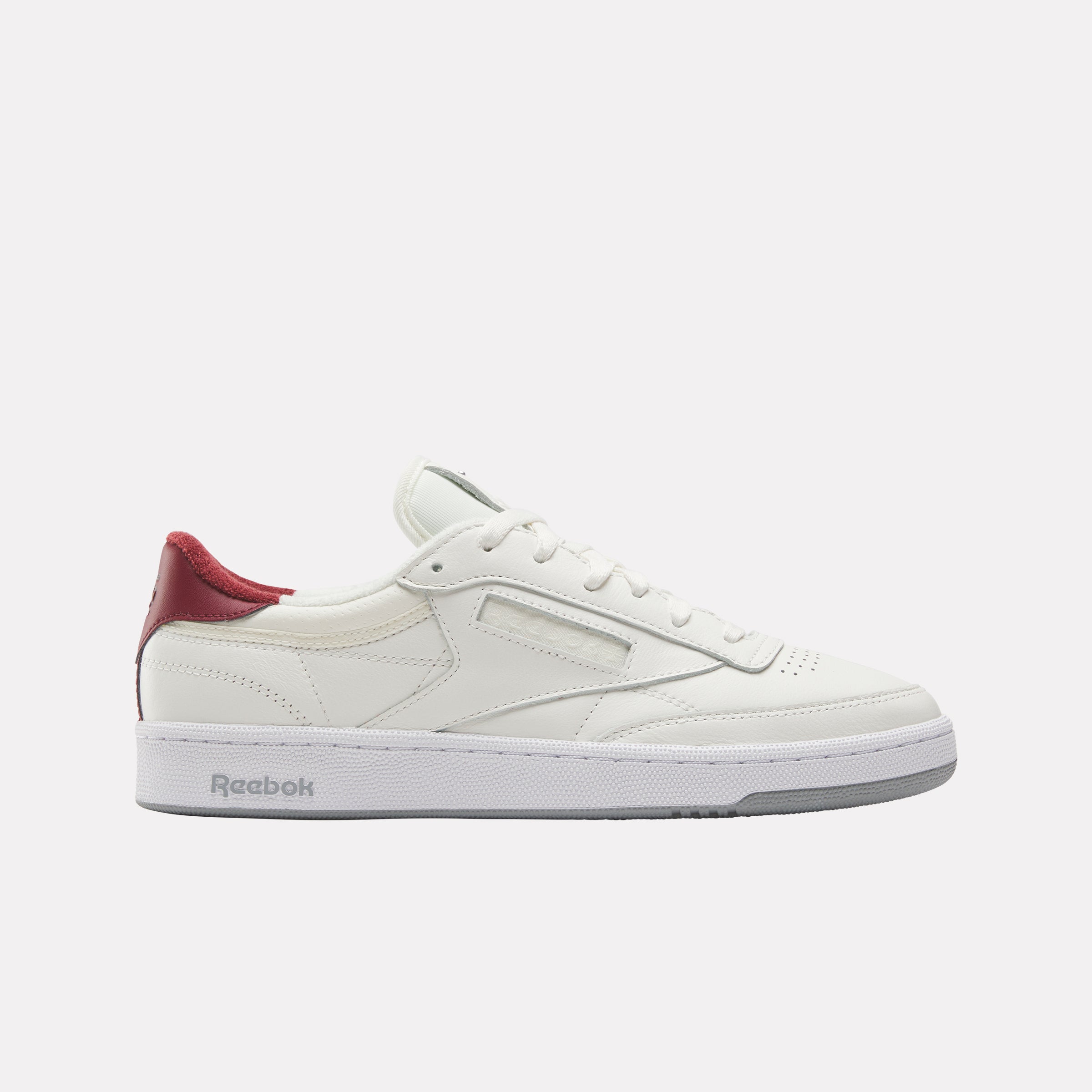 Reebok Unisex' Club C 85 Vintage  In Chalk/Grey3/Classicburgundy M