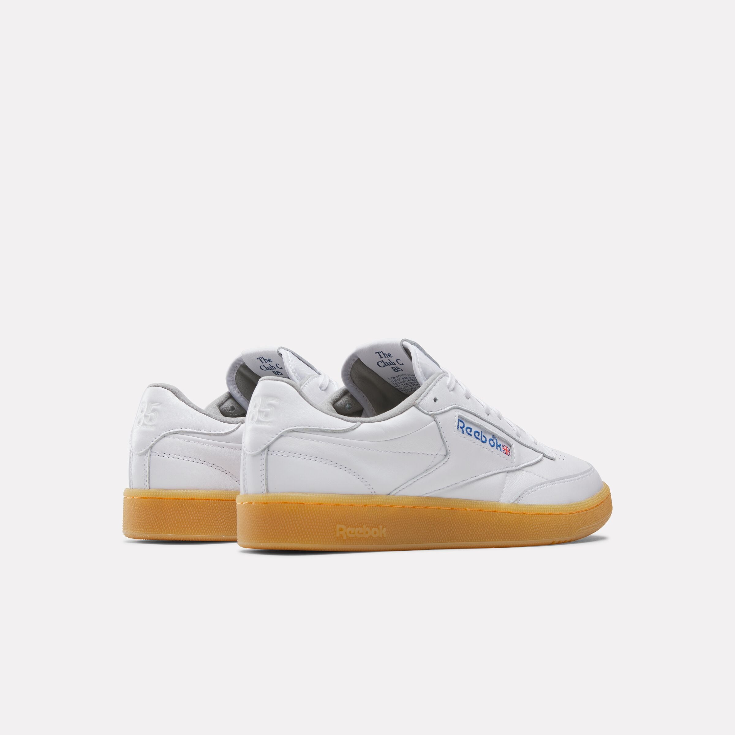 Reebok Unisex' Club C 85 Vintage  In White/Grey M