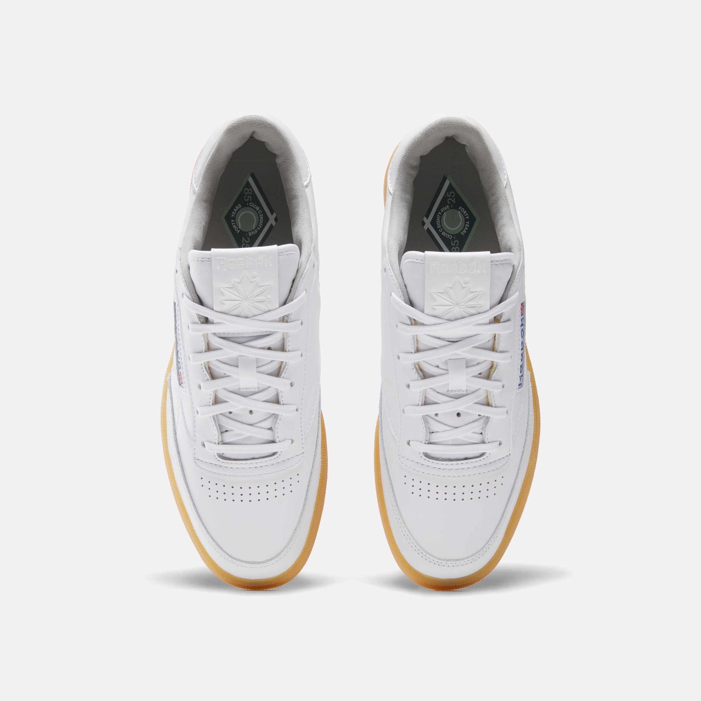 Reebok Unisex' Club C 85 Vintage  In White/Grey M