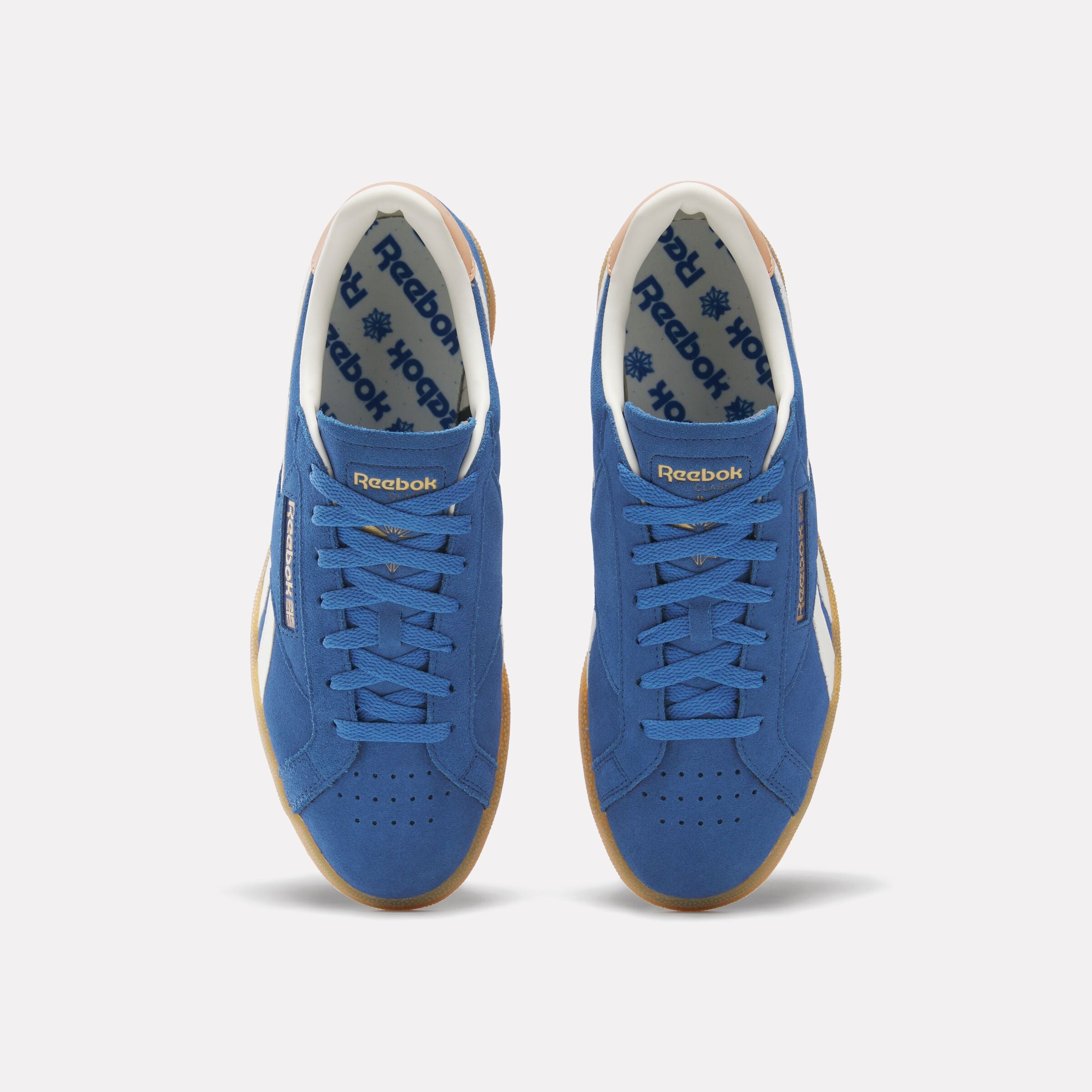 Reebok Unisex' Club C Grounds Uk  In Twilightblue/Clay/Chalk M