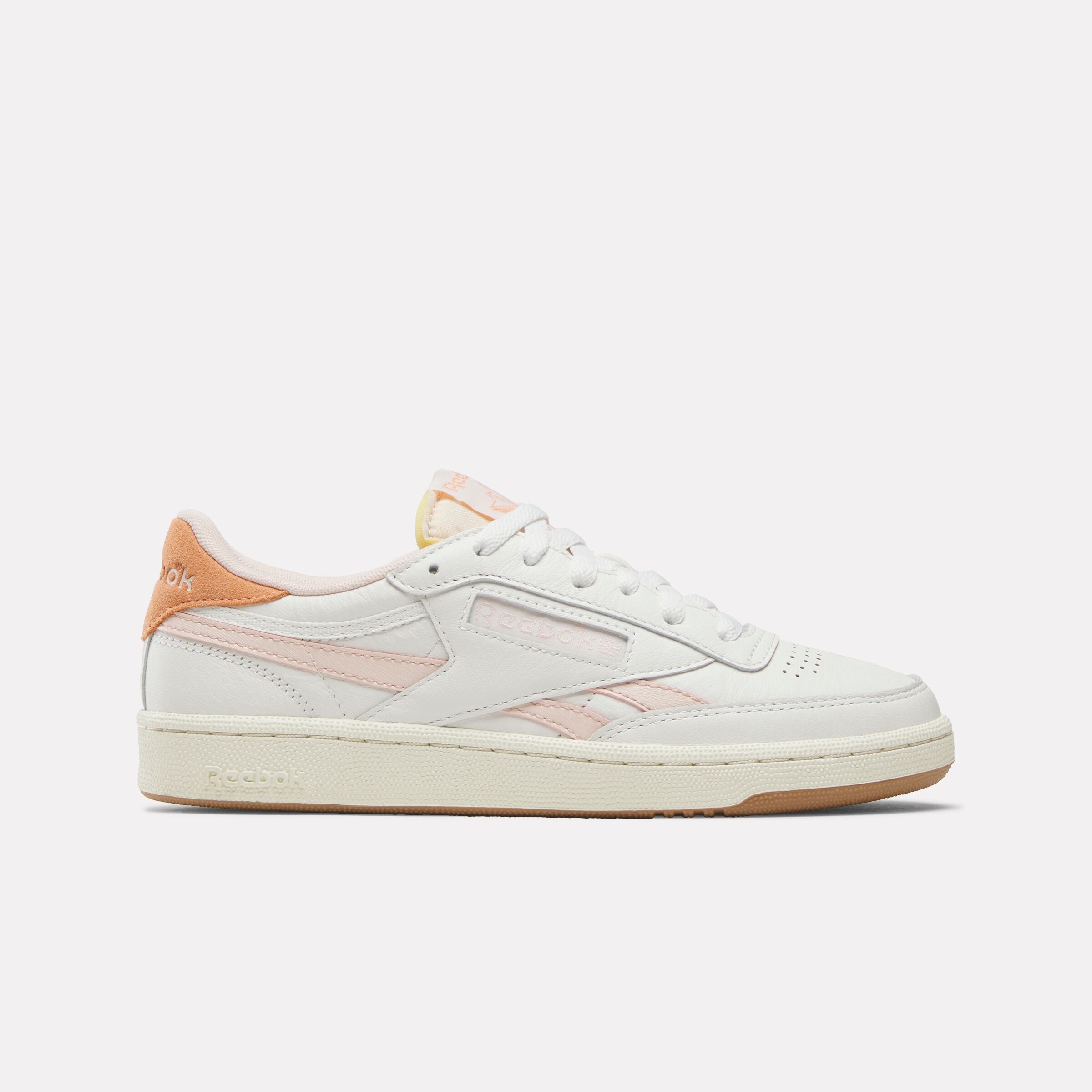 Reebok Women's Club C Revenge Vintage  In Chalk/Bleachedpeach/Sunkissedo M