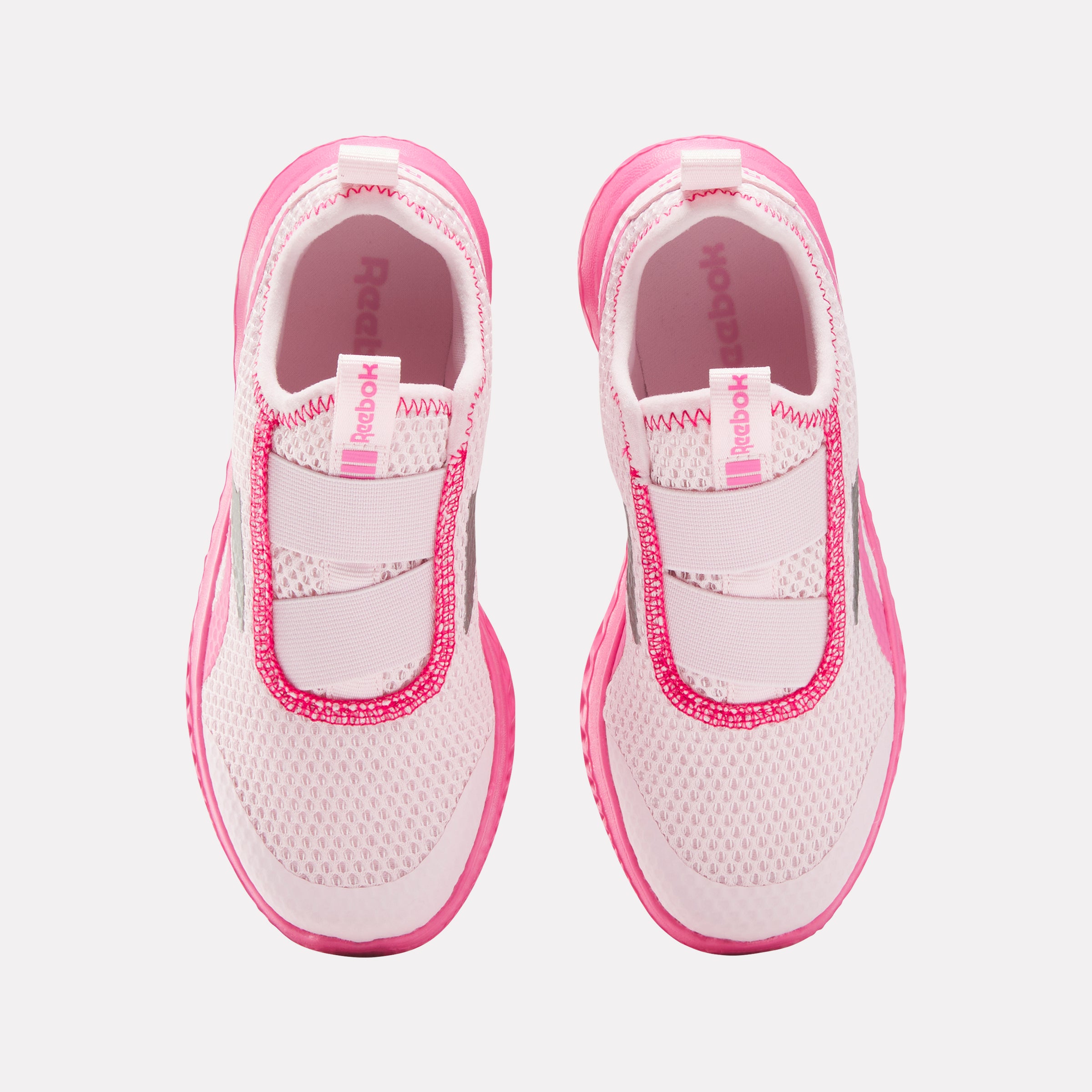 Reebok Girl's' Rush Runner Slip-On Child  In Frostedberry/Truepink/Frostedb M