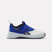 Reebok Boy's' Nano Play Slip-On Child  In White/Optimumblue/Ftwrwhit M