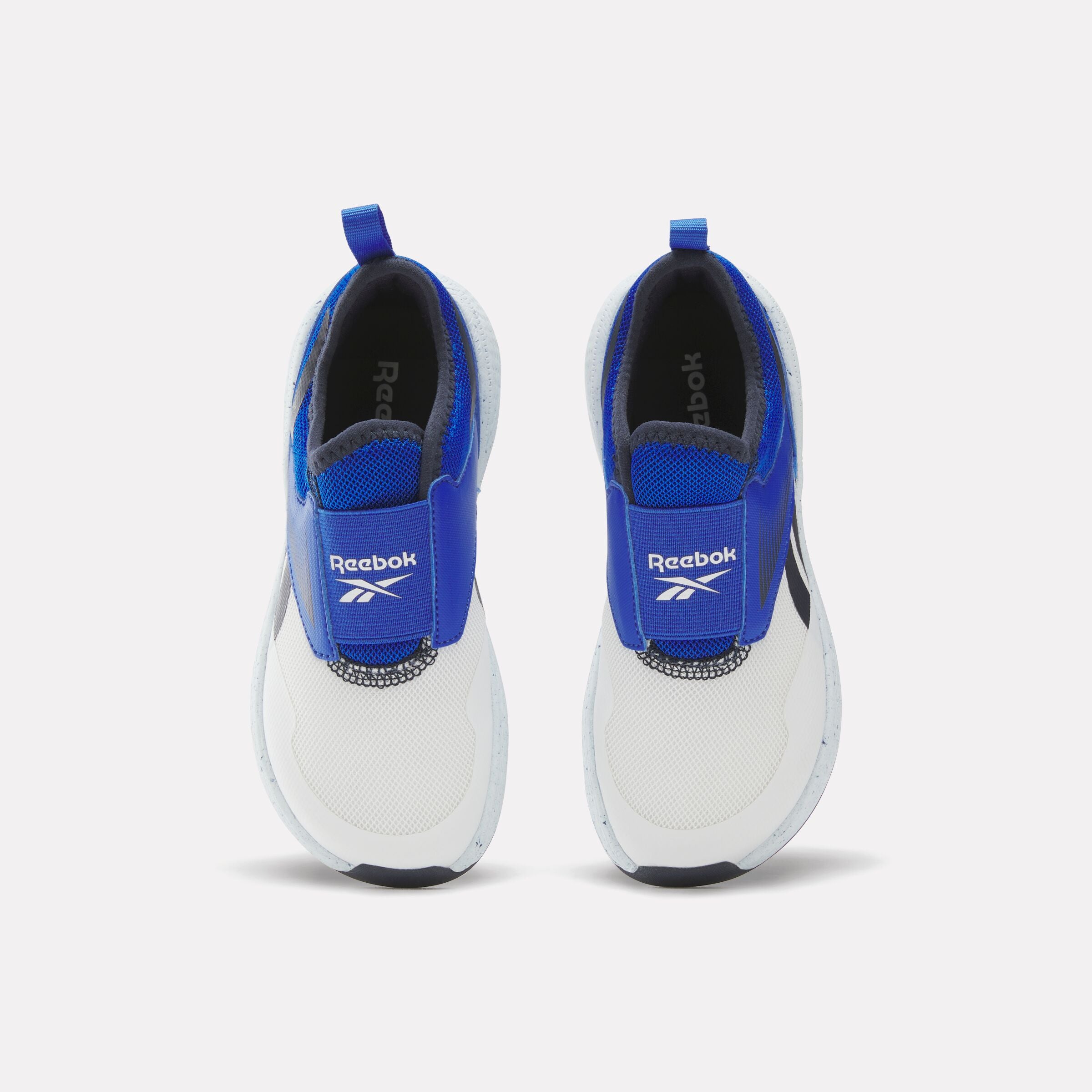 Reebok Boy's' Nano Play Slip-On Child  In White/Optimumblue/Ftwrwhit M