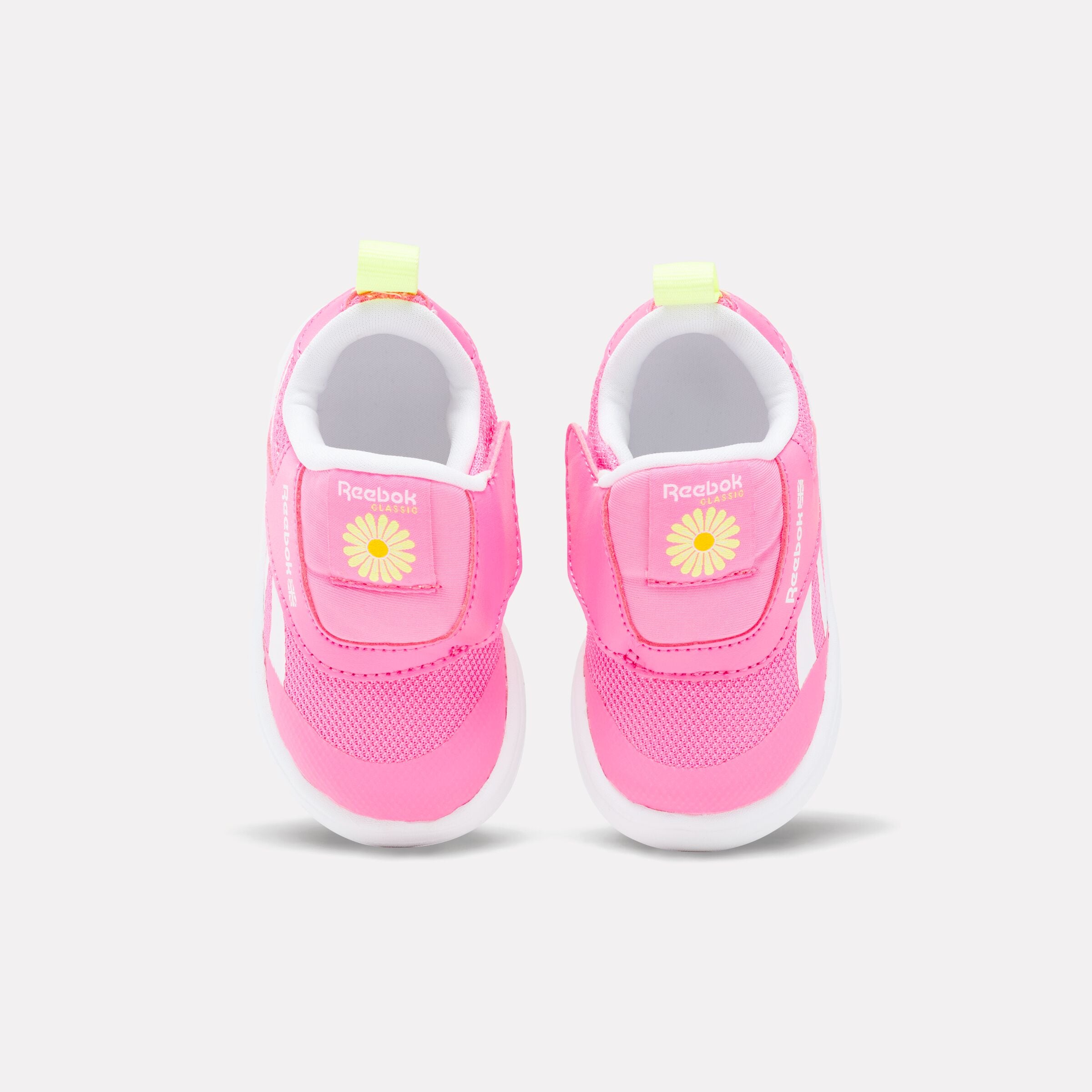 Reebok Girl's' Club C Revenge Slip On  In Atomic Pink/ Yellow M