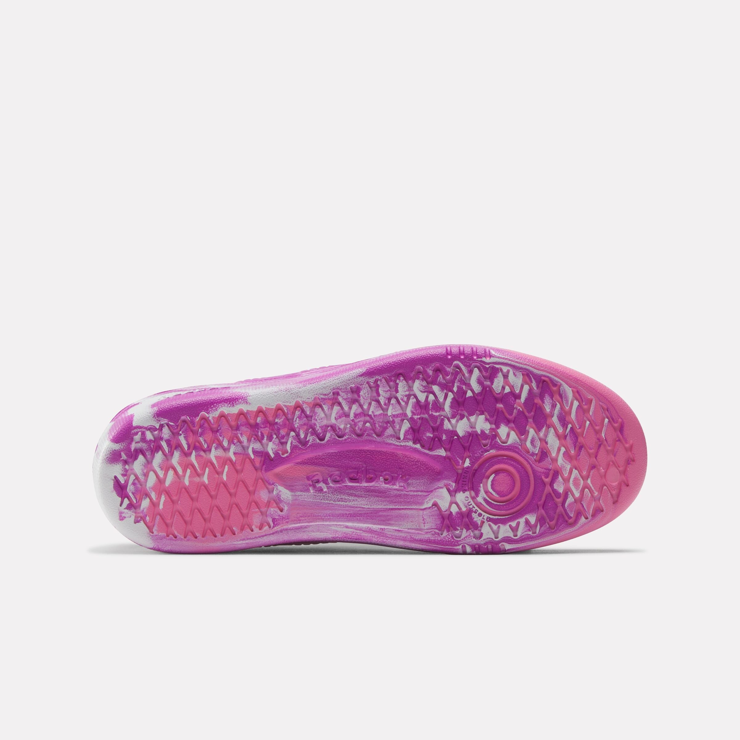 Reebok Kids' Classic Mld Child  In Truepink/Purplerave/Ftwrwhite M