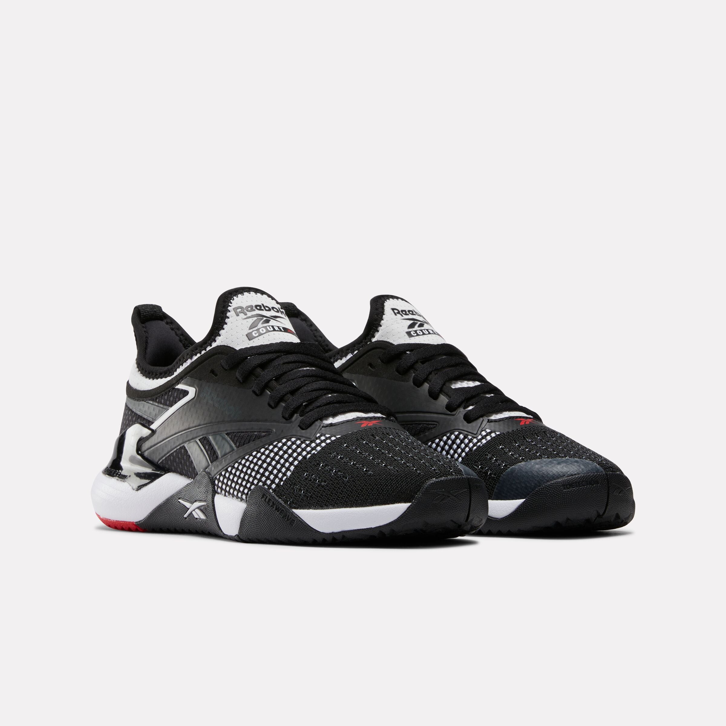 Reebok Women's Nano Court  In Black/White M