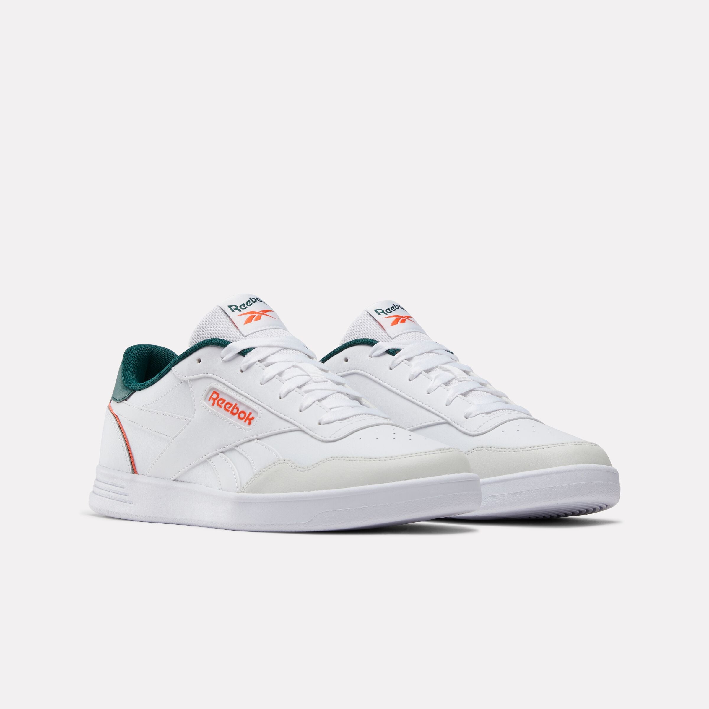 Reebok Men's Reebok Court Advance  In White/Collegiategreen/Pump