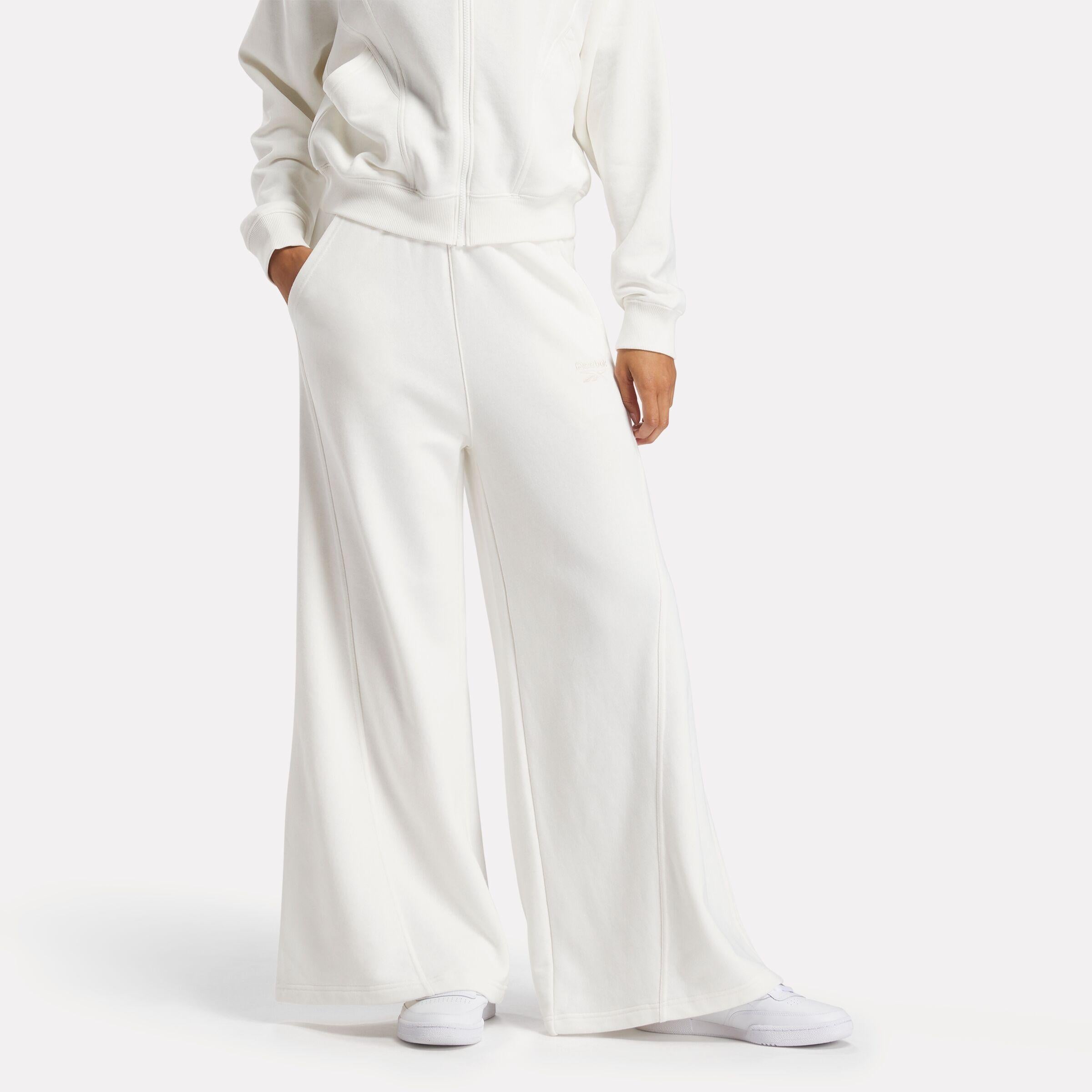 Reebok Apparel  Women's Icon Elements Ft Pant Reebok Classics App Women White Reg