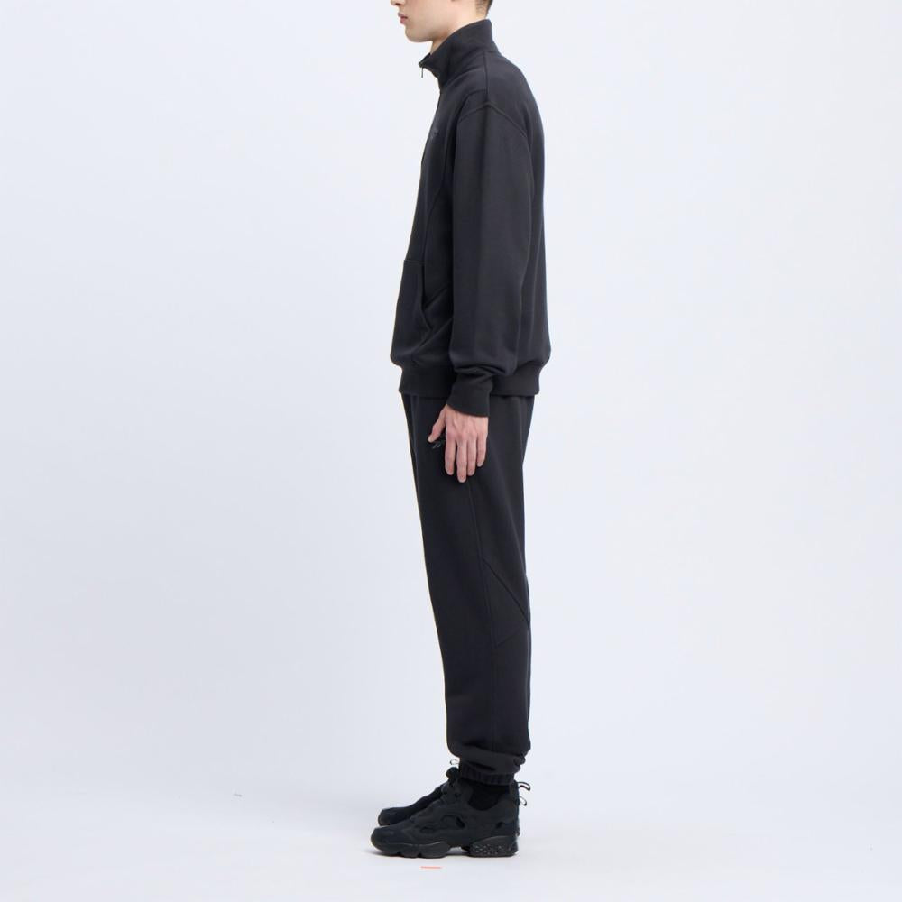 Reebok Apparel  Unisex' Icon Elements Quarter Zip Reebok Classics App Men Black Reg