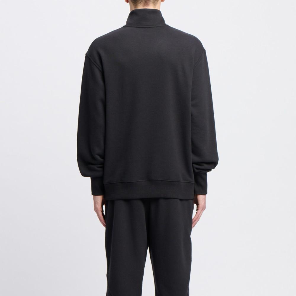 Reebok Apparel  Unisex' Icon Elements Quarter Zip Reebok Classics App Men Black Reg