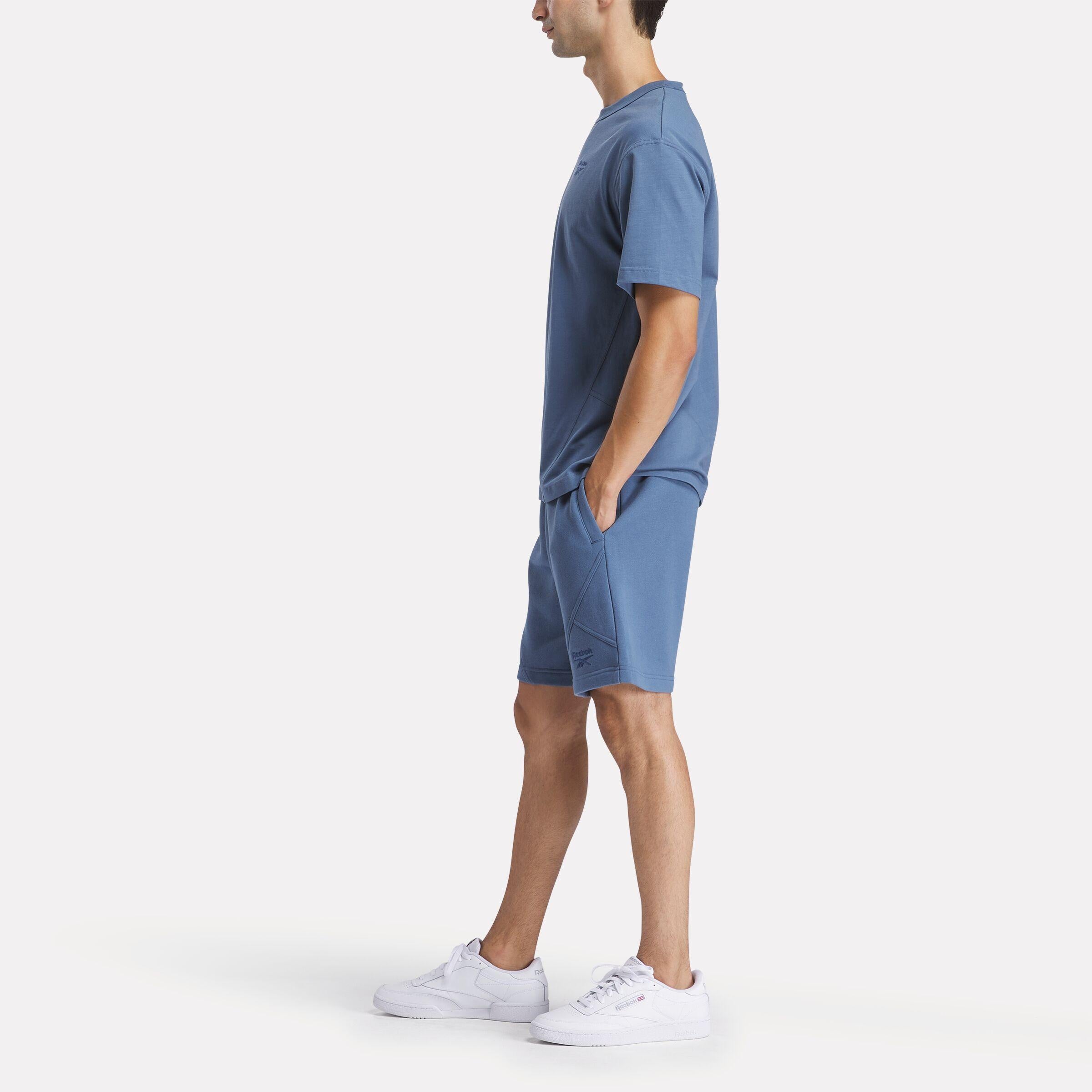 Reebok Apparel  Unisex' Icon Elements Short Reebok Classics App Men Blue Reg