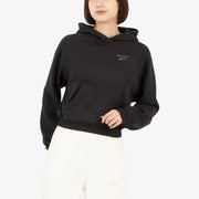 Reebok Women's Icon Elements Ft Hoodie  In Black REG