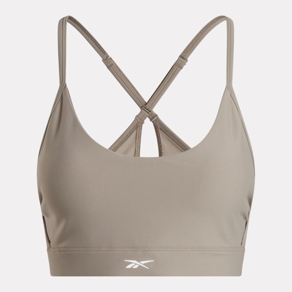 Reebok Apparel  Women's Lux Strappy Sports Bra Reebok Training App Women Grey Reg