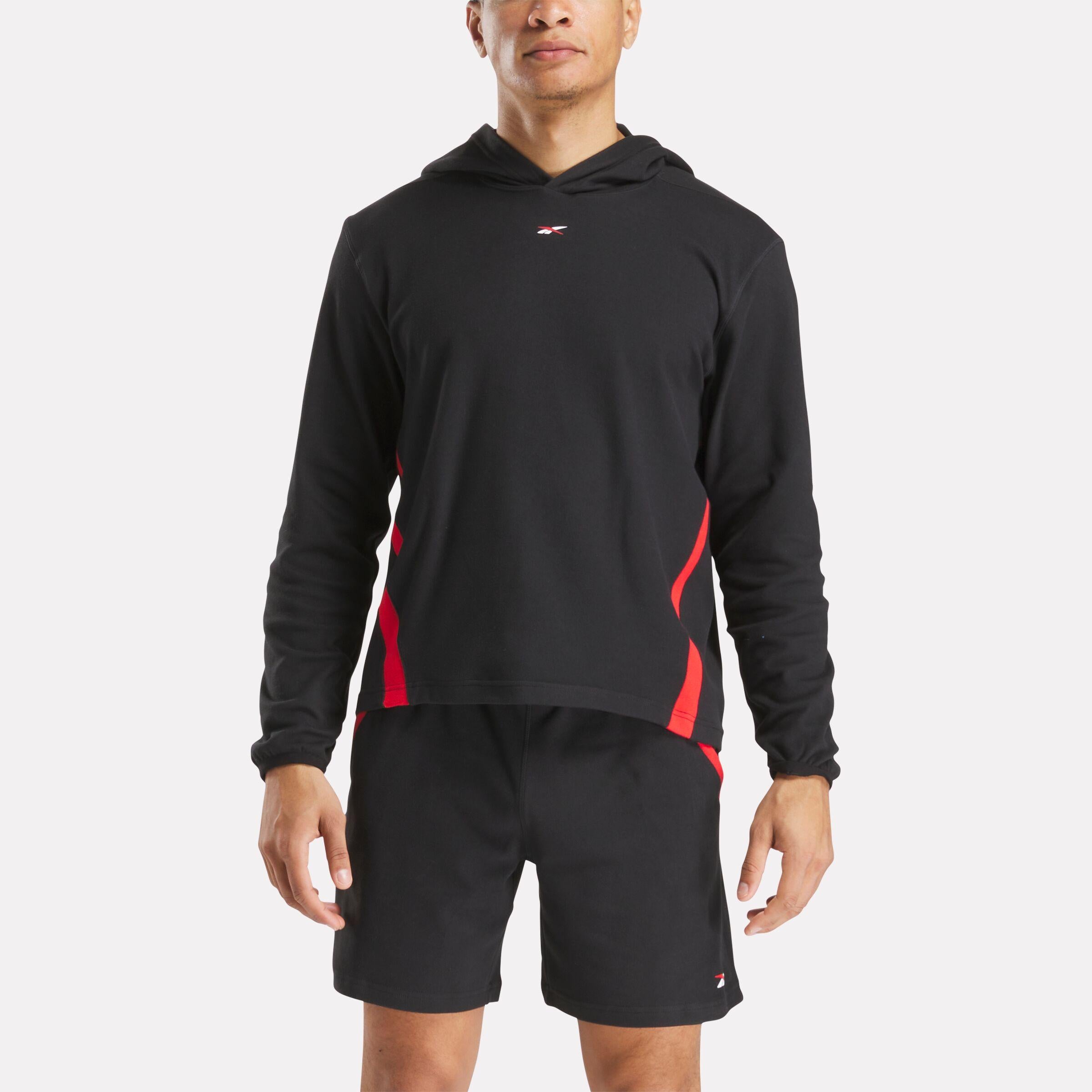 Reebok Apparel  Men's Id Train Energy Hoodie Reebok Training App Men Black Reg