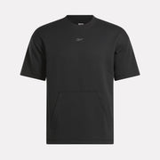 Reebok Apparel  Men's Athlete Crew Short Sleeve Tee Reebok Training App Men Black Reg